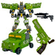 Woopie 3-i-1 Transforming Robot Combat Vehicle og Dart Launcher Set Green