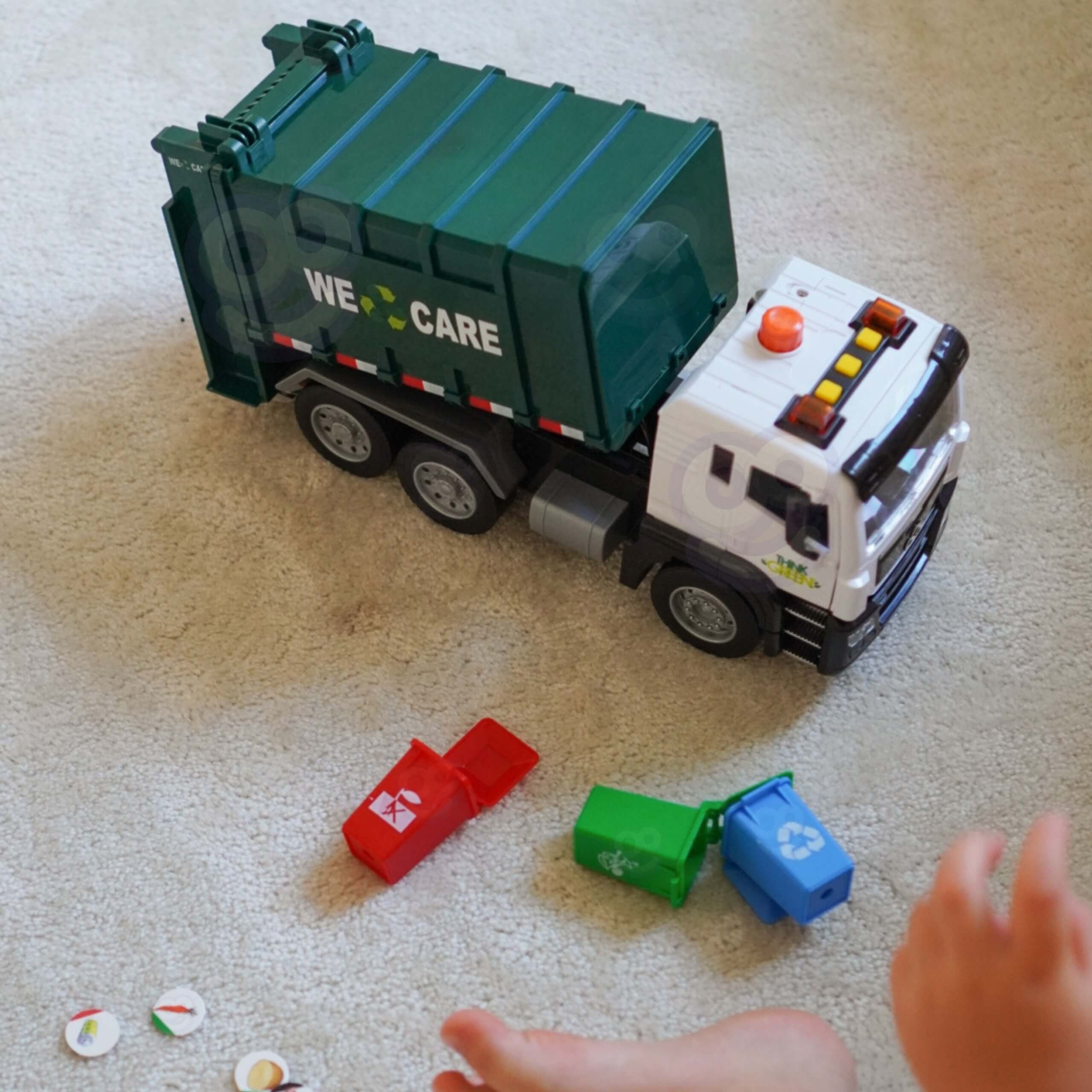 Woopie Garbage Truck Garbage Segregation - Scara 1:10