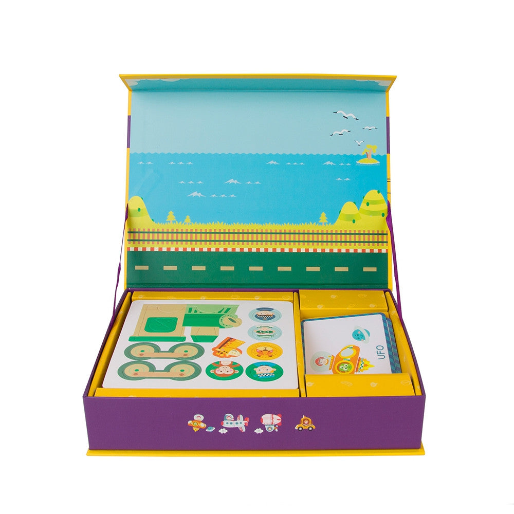 Classic World Puzzle Learning Road Transport Traffic 72 Pcs.
