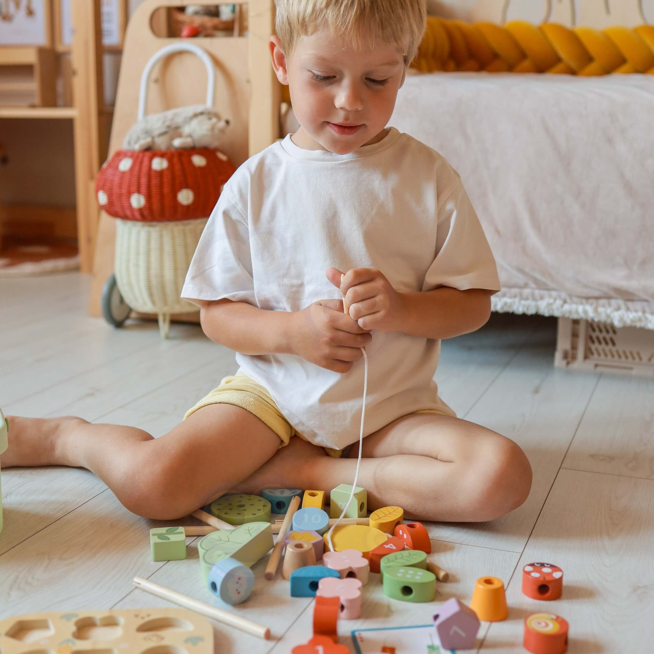 Tooky Toy Educational Box 5-in-1 Magic Garden Montessori