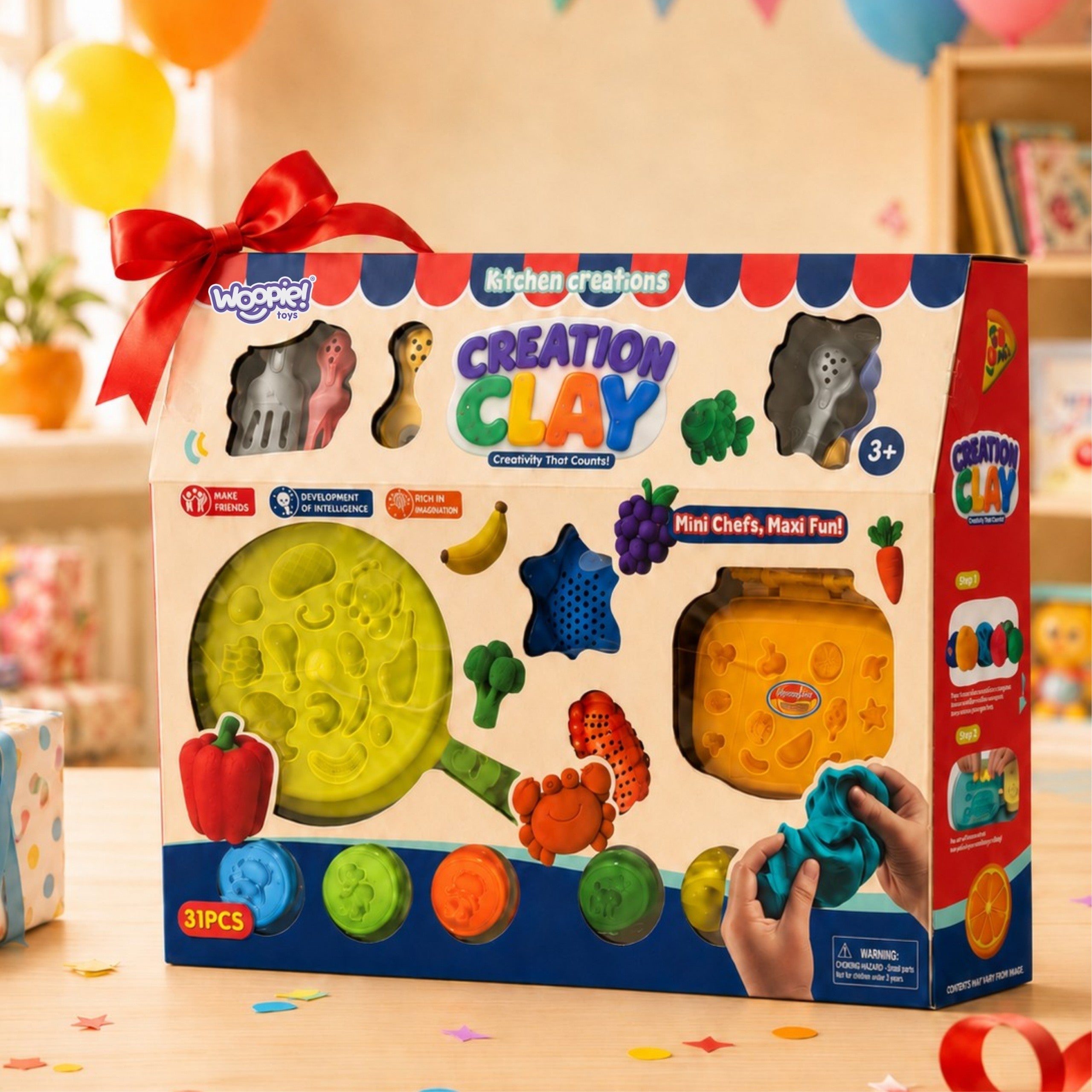 Комплект тесто Woopie Кухненски гофретник 39 бр.