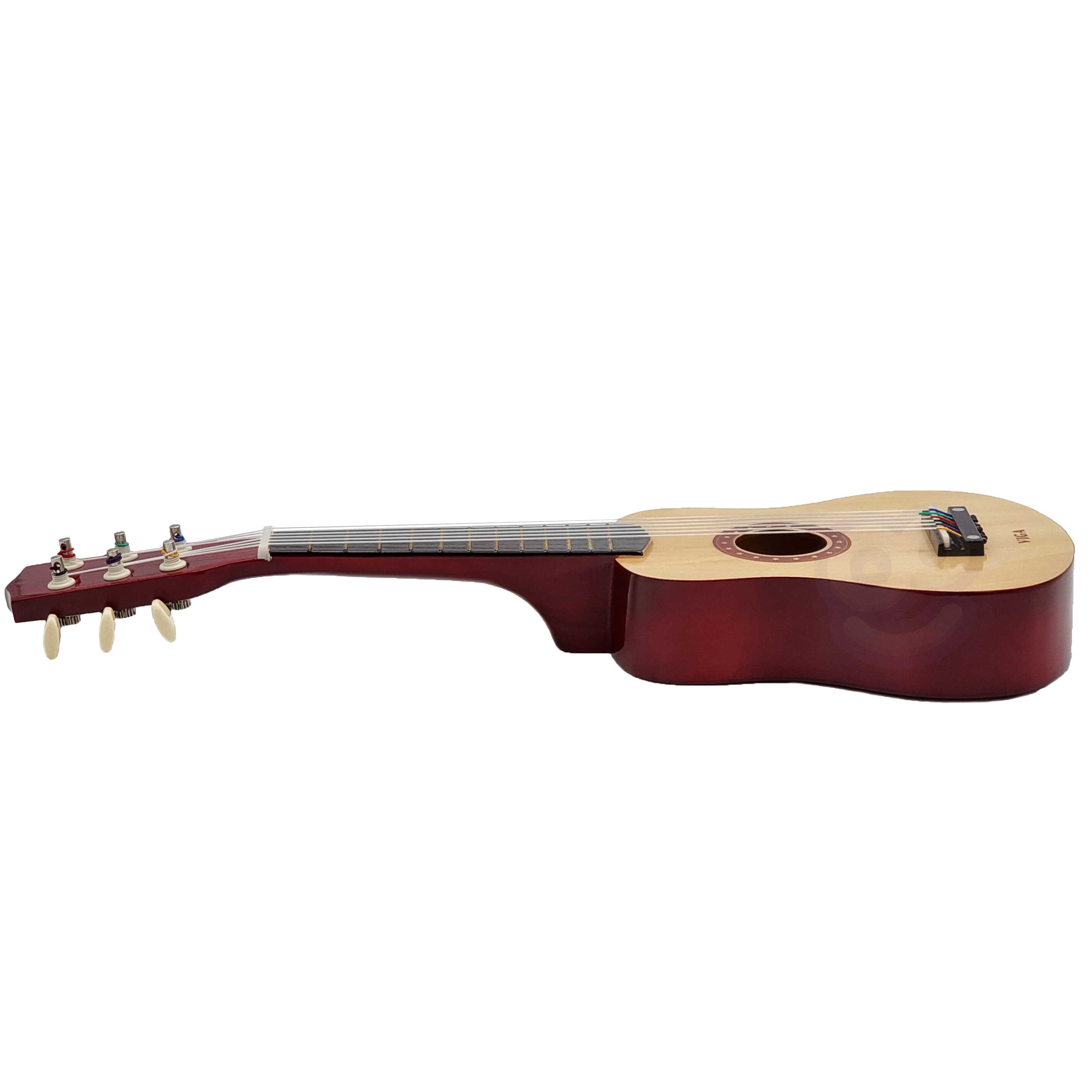 Viga Wooden Guitar For Kids Natural 21 Inches 6 Strings