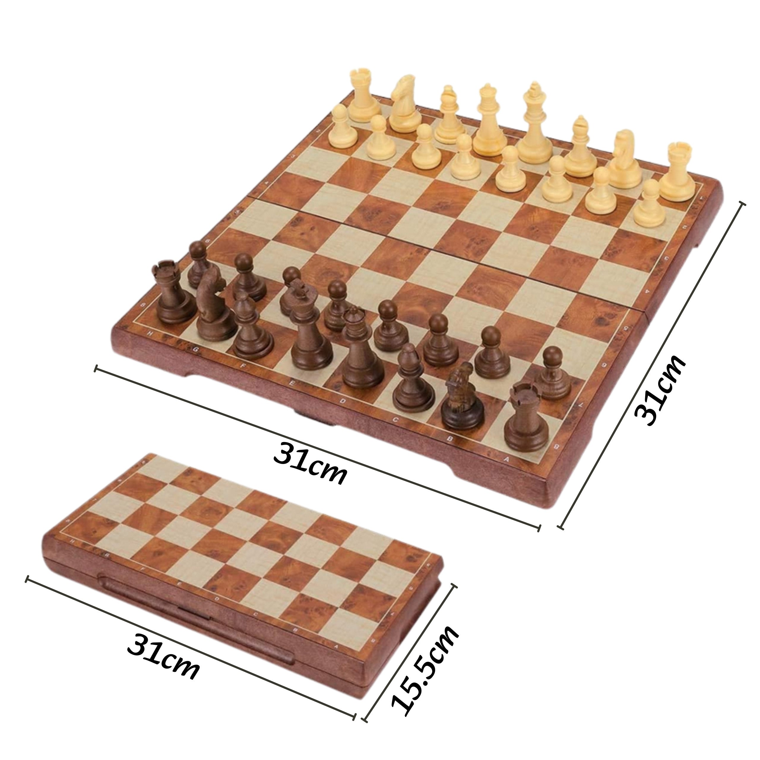 Woopie Chess Dama magnetica 2 in 1