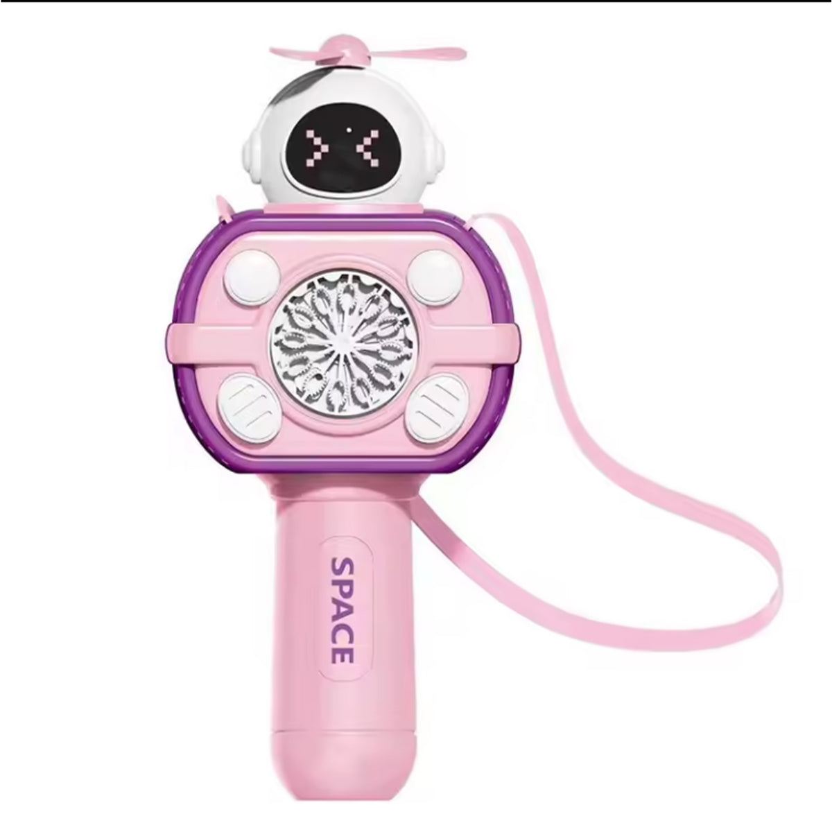 Woopie Astronaut Seifenblasenmaschine Pink