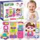 Bord Ionramhála Idirghníomhach Woopie Suitcase Gluaisteán Gnóthach 3in1 Solas Fuaime