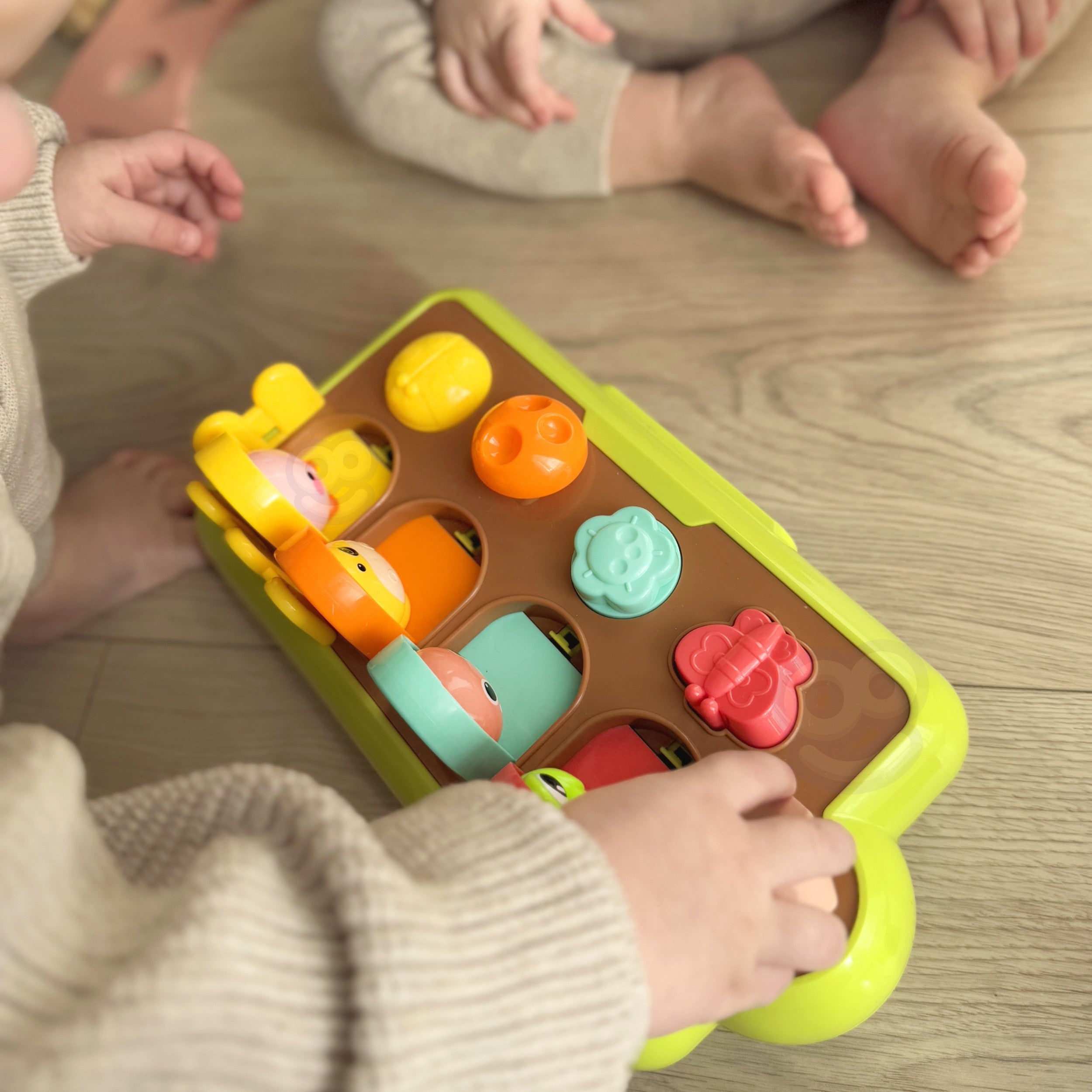 Woopie Bébé Jouet Éducatif Pop-up Animaux Happy Farm