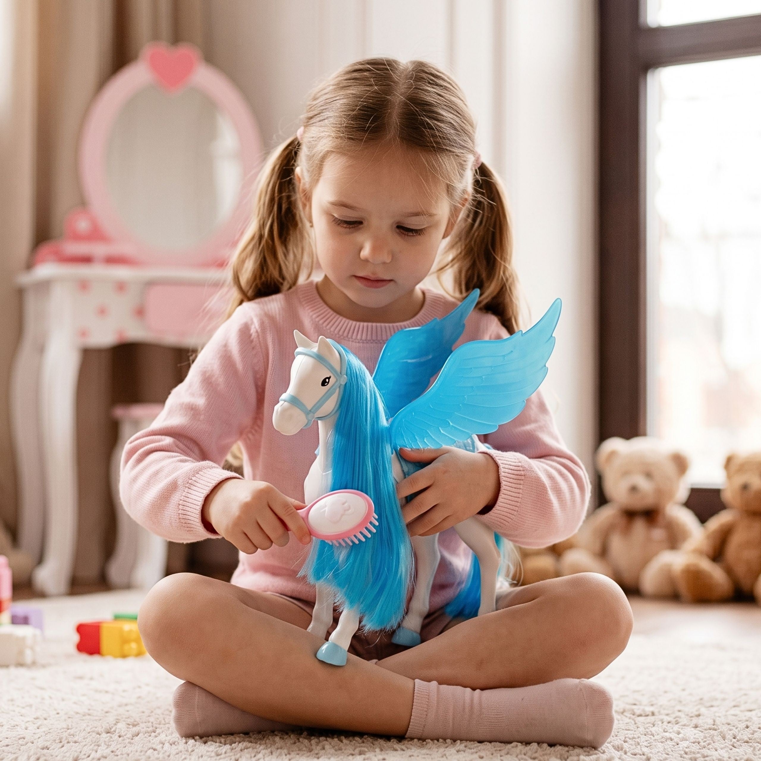 Woopie Royal Interactive Magico Pegaso Cavallo per Principessa