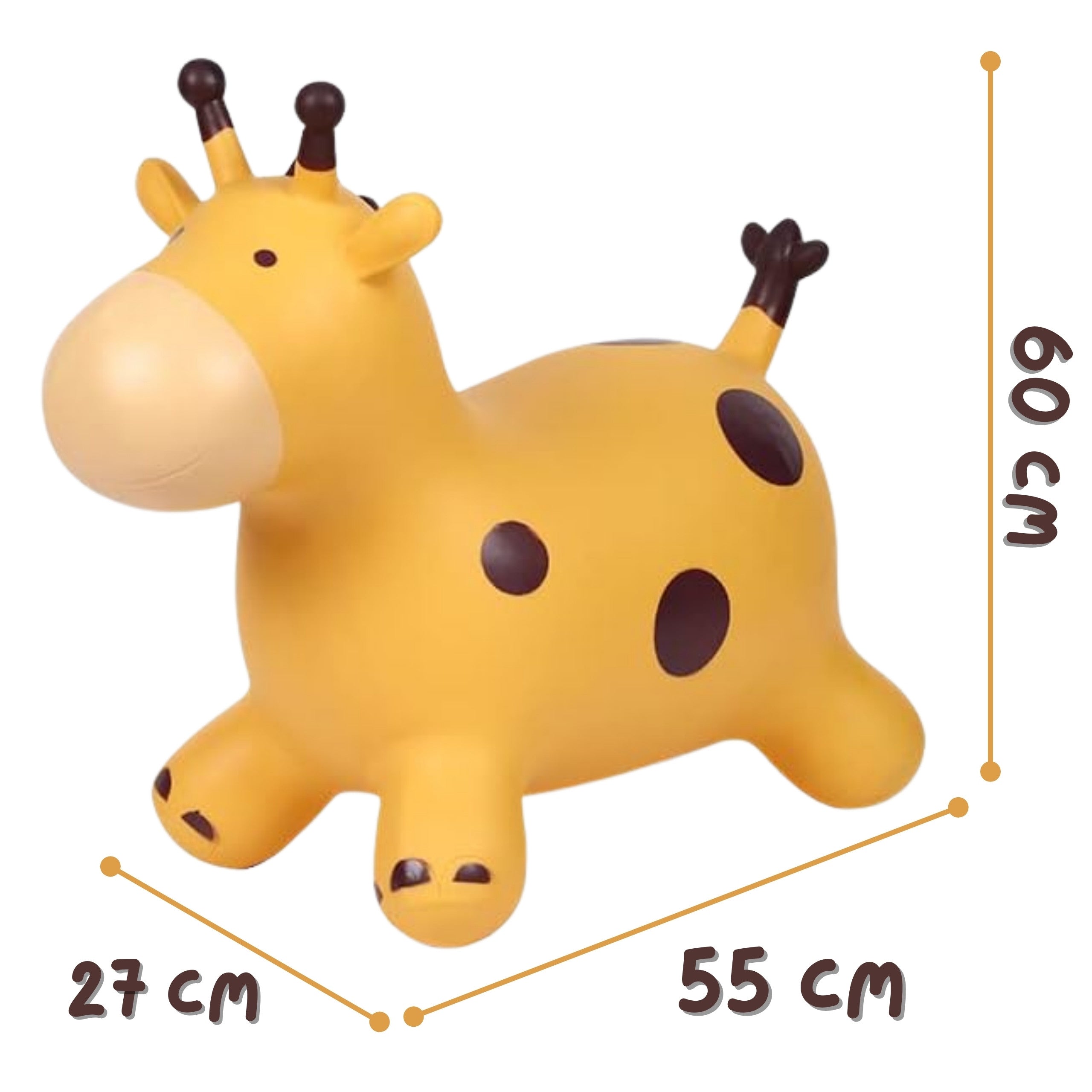 Woopie Yellow Giraffe Jumper + Pump