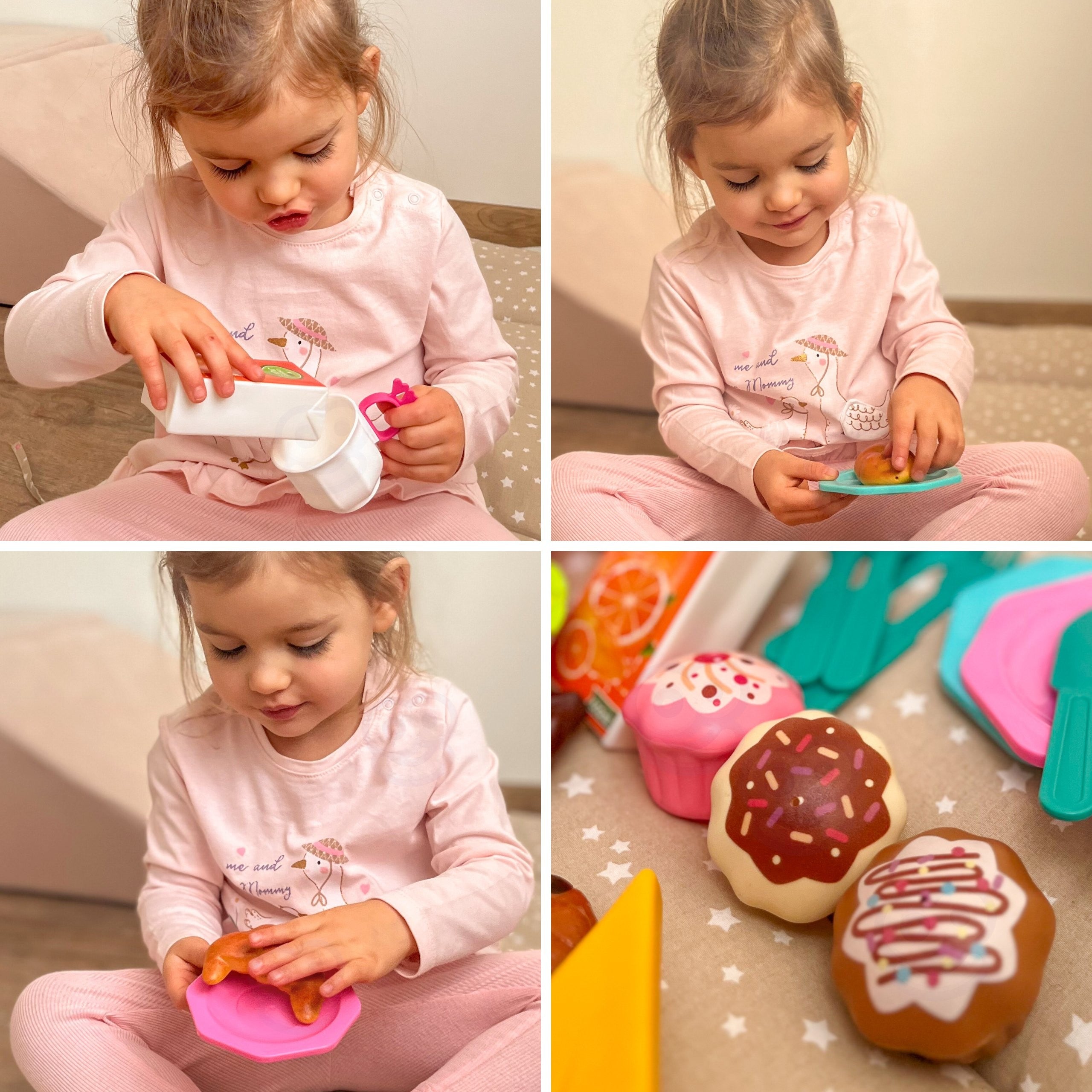 Conjunto Confeiteiro Woopie Little Doces E Sobremesas Em Balde 40 Unid.