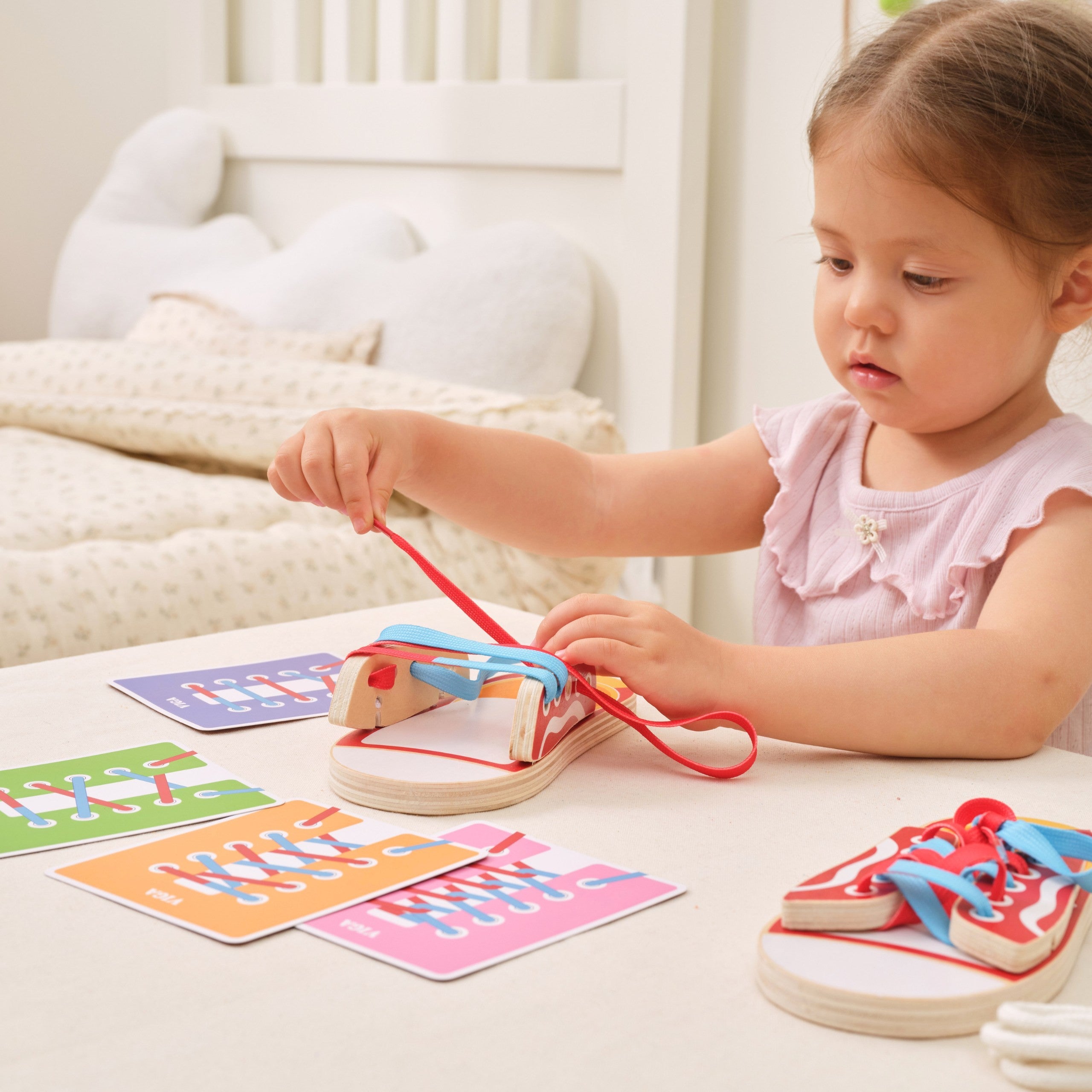 Viga Learning To Lace Shoe Bows Laces 3+
