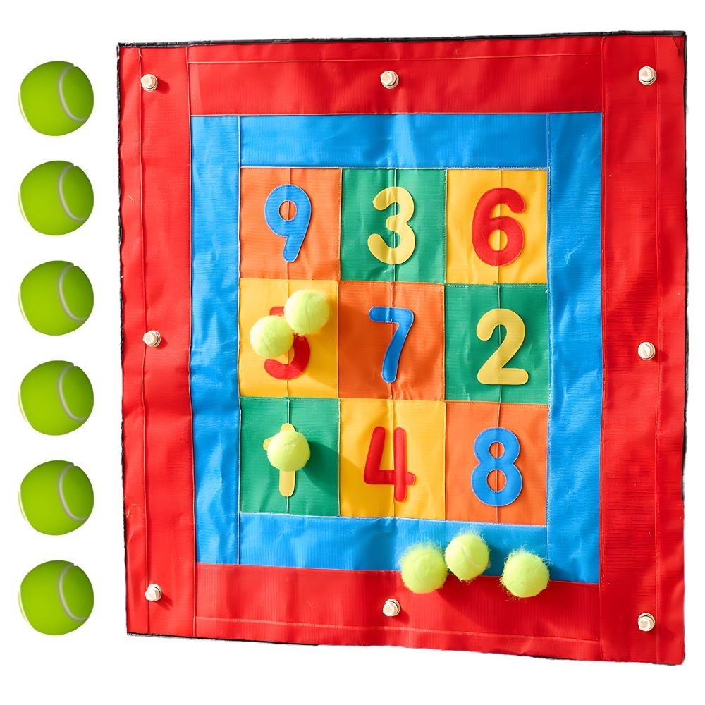 Quadrante con numero di stelo colorato Masterkidz