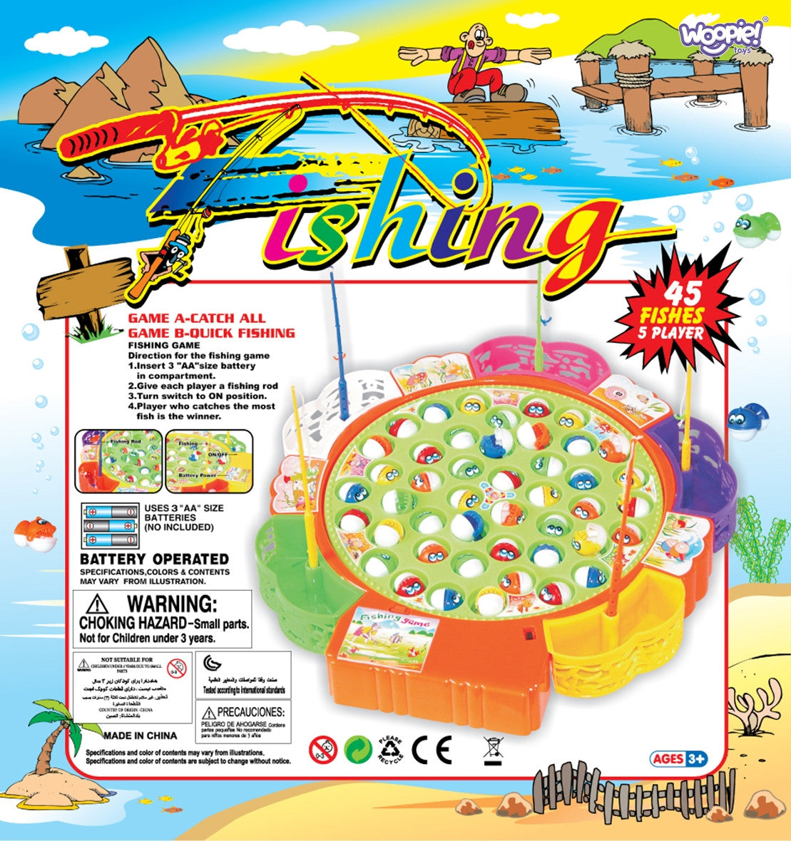 Woopie Fishing Arcade Game