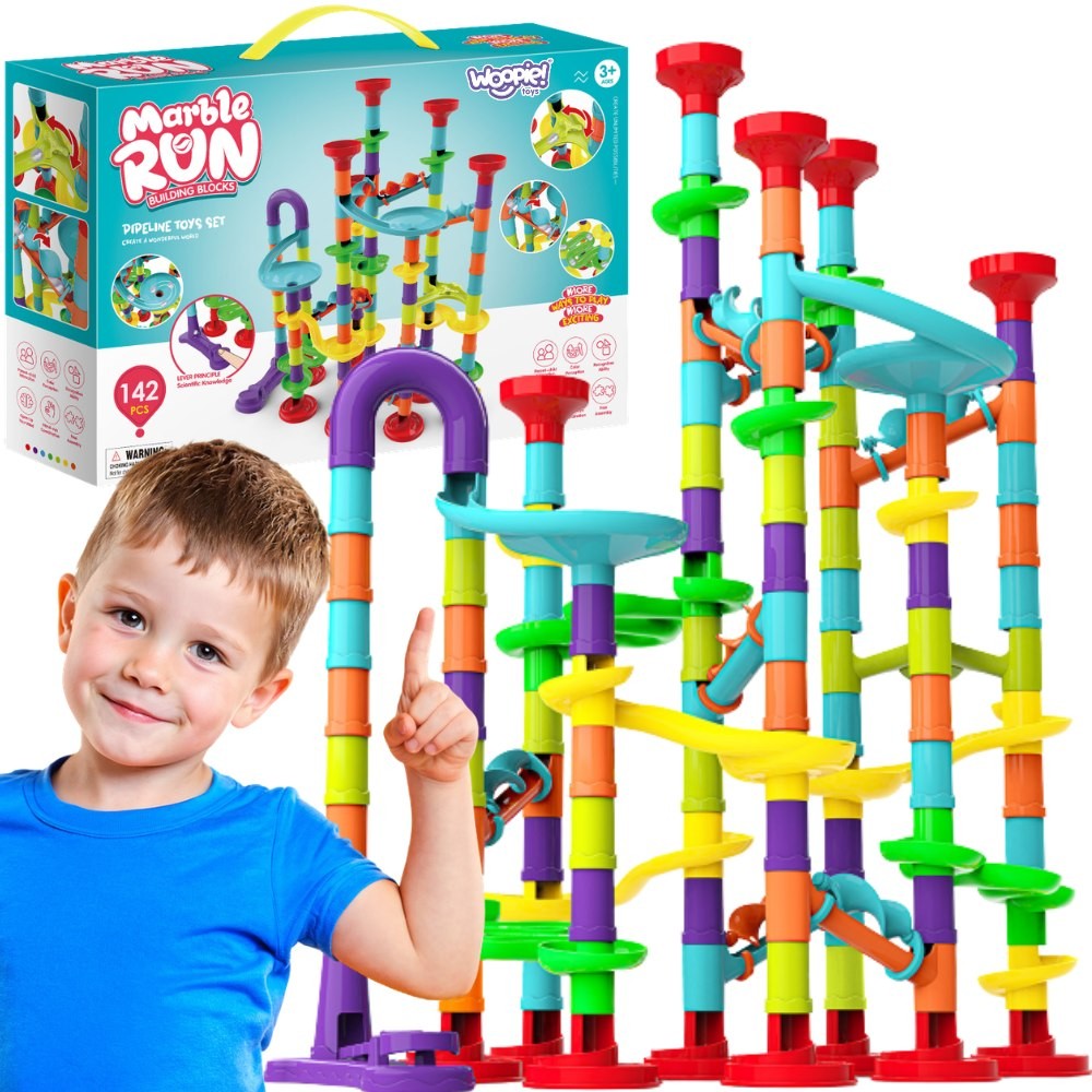 Комплект спирала за писта Woopie Ball Track 142 бр.