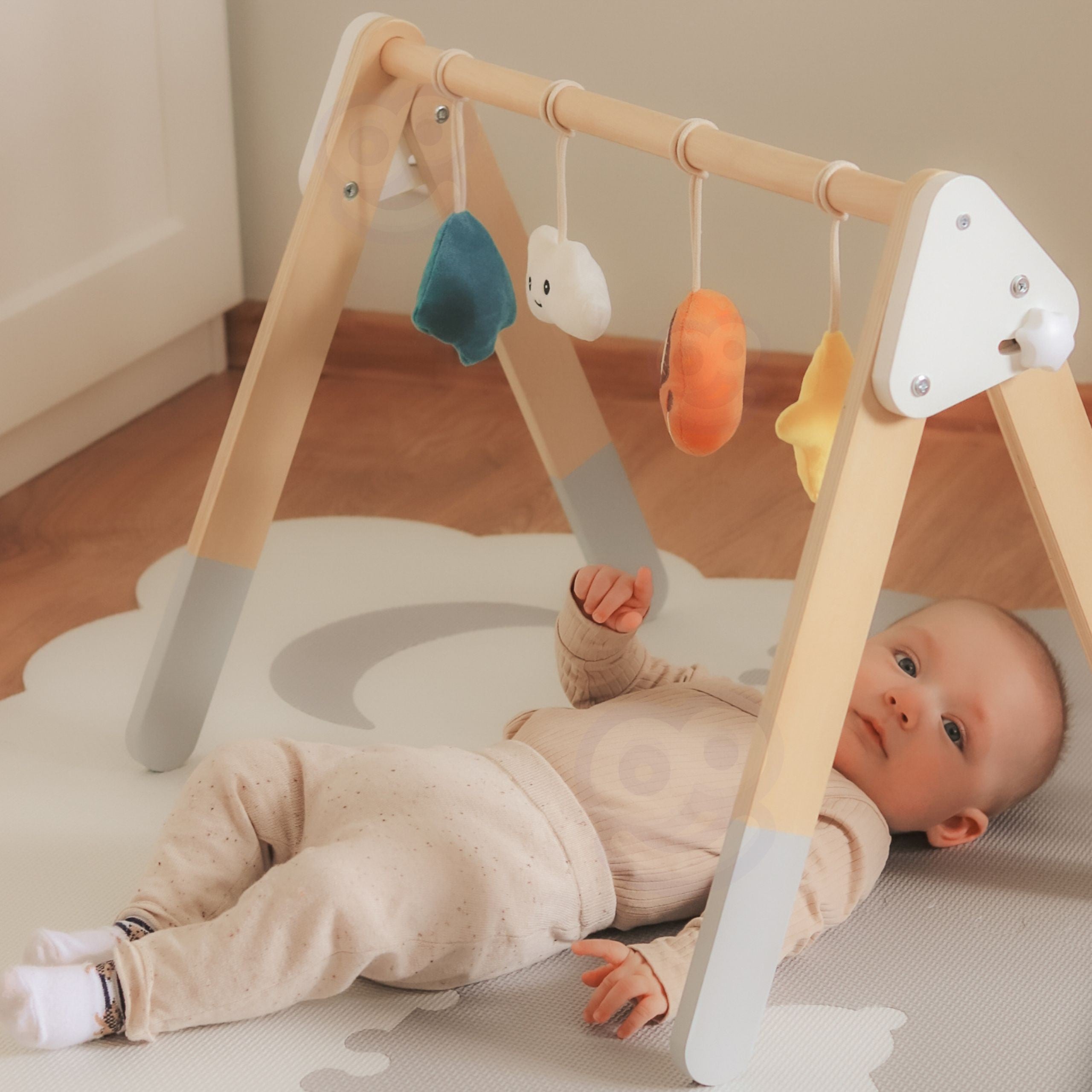 Stojak dla niemowląt Viga Polarb Baby Gym