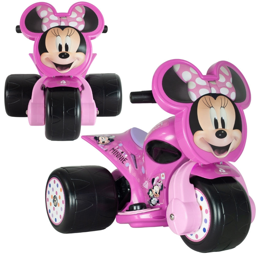Injusa Minnie Mouse Samurai 6v Tricycle Ride-on For Kids