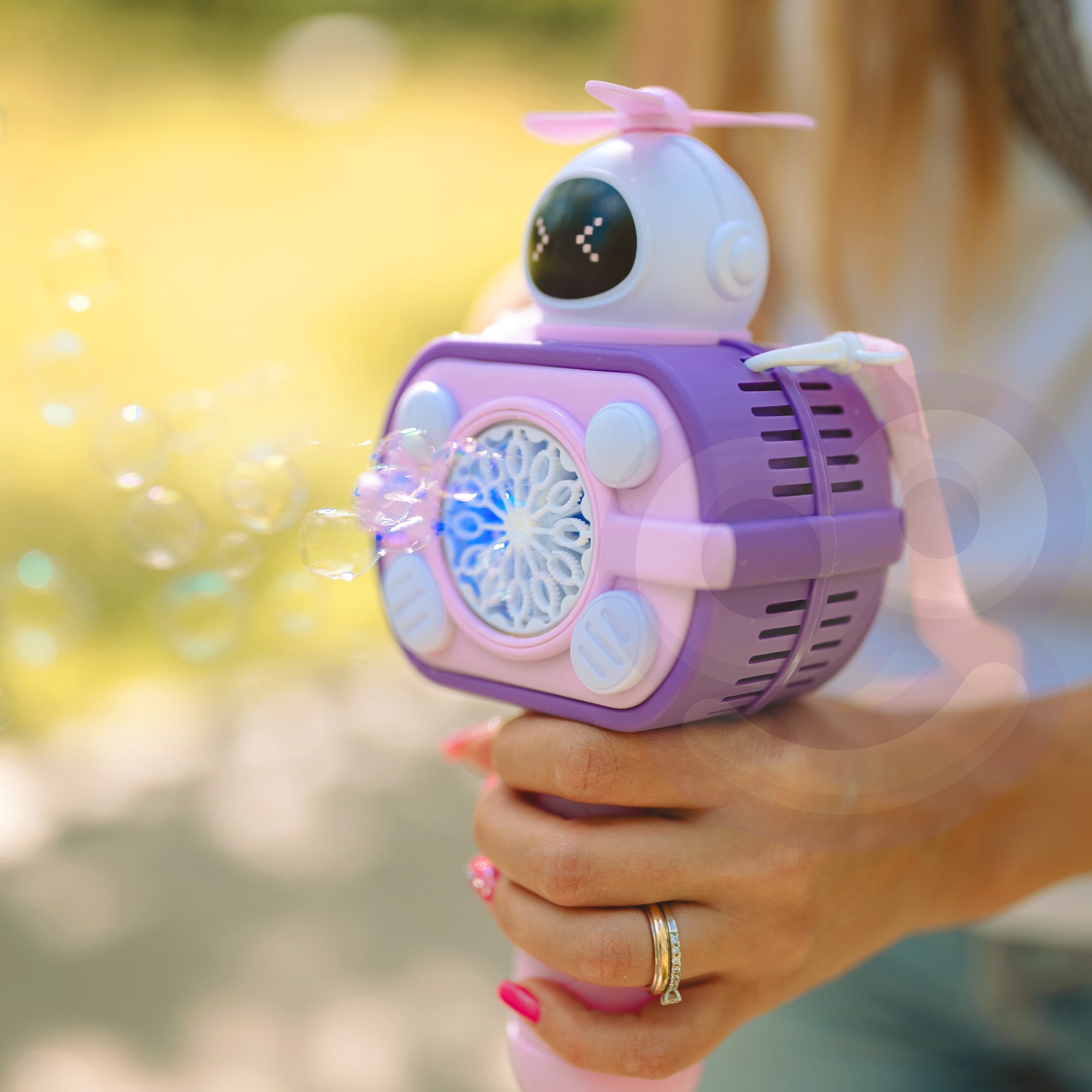 Woopie Astronaut Bubble Machine Pink