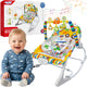 Woopy Baby Interactive Bouncer With Vibration And Arch Multicolor