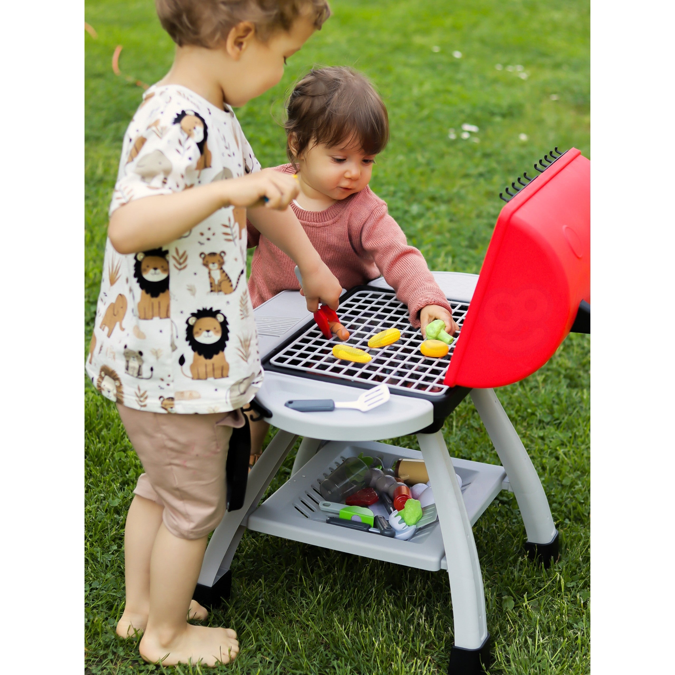 Woopie Grill Barbecue Garden Kitchen Interactive Pair Led Set Xl 41 бр.