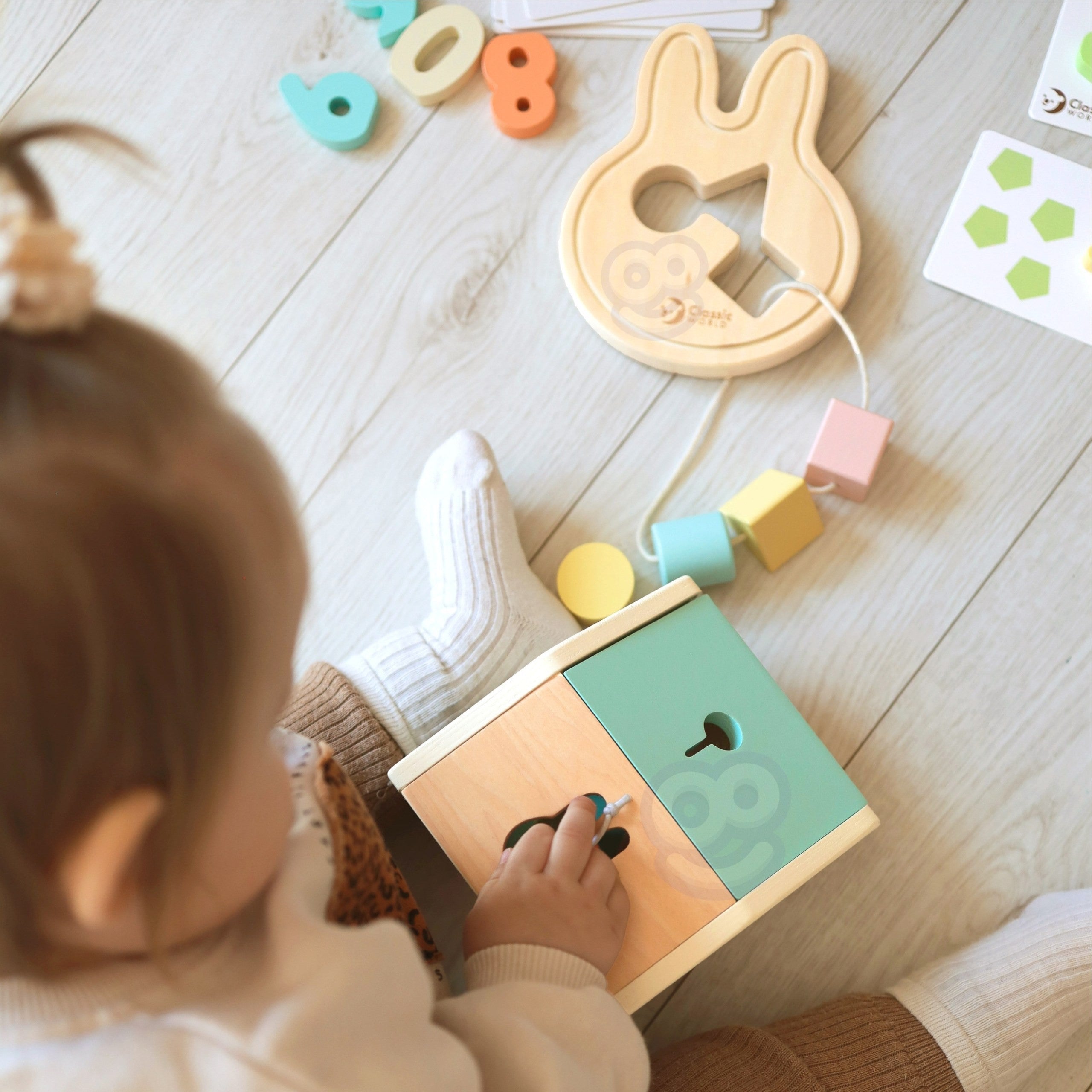 Classic World Pastel Baby Set Box First Learning Toys 25бр.