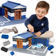 Woopie Police Station Brick Building Kit 186 Pcs. Building Bricks