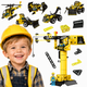 Woopie Construction Set Steam Construction Vehicles 6in1 223 бр.