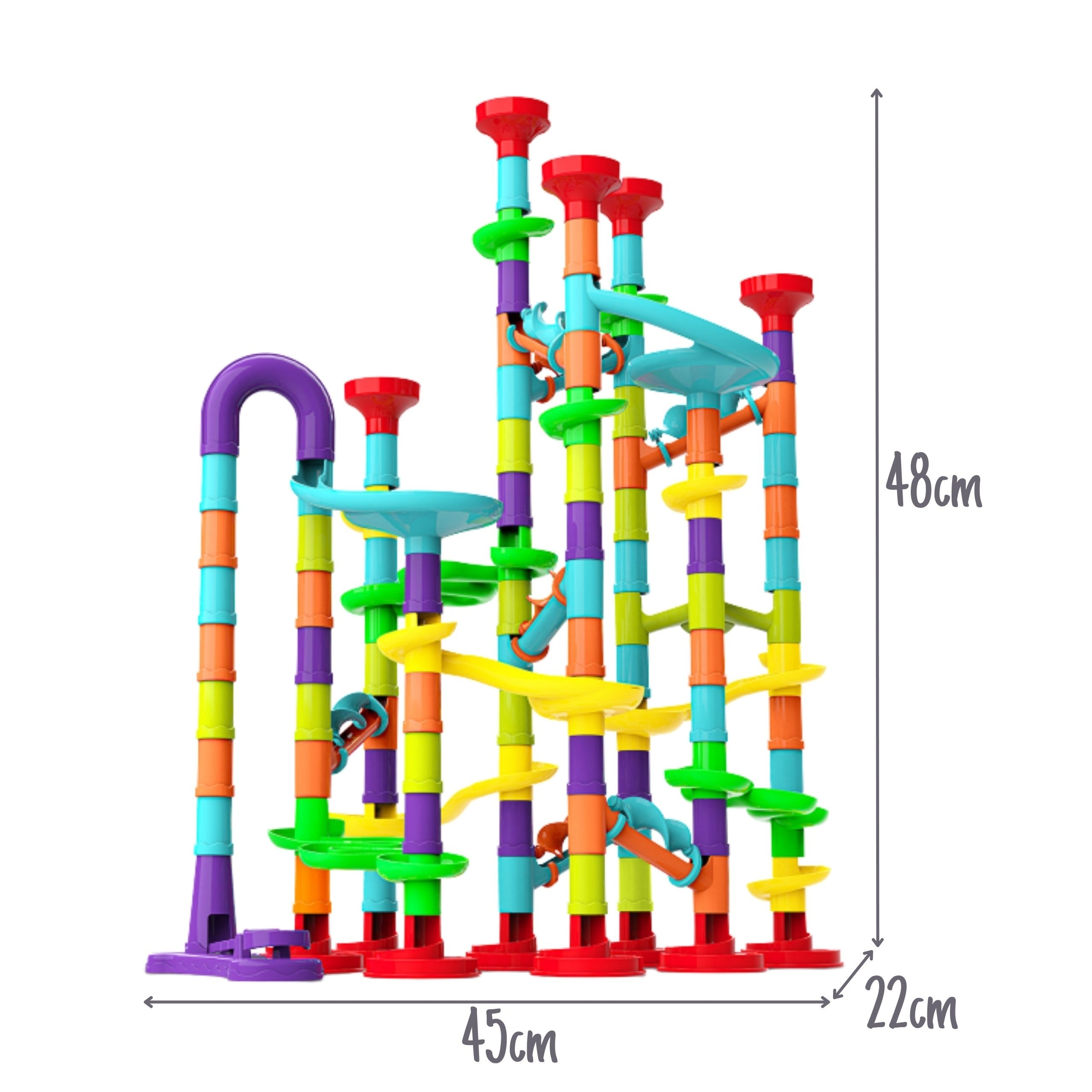 Woopie Ball Track Spiral Set 142 Pcs.