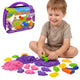 Woopie Kinetic Sand Set Dinosaurs 13 db