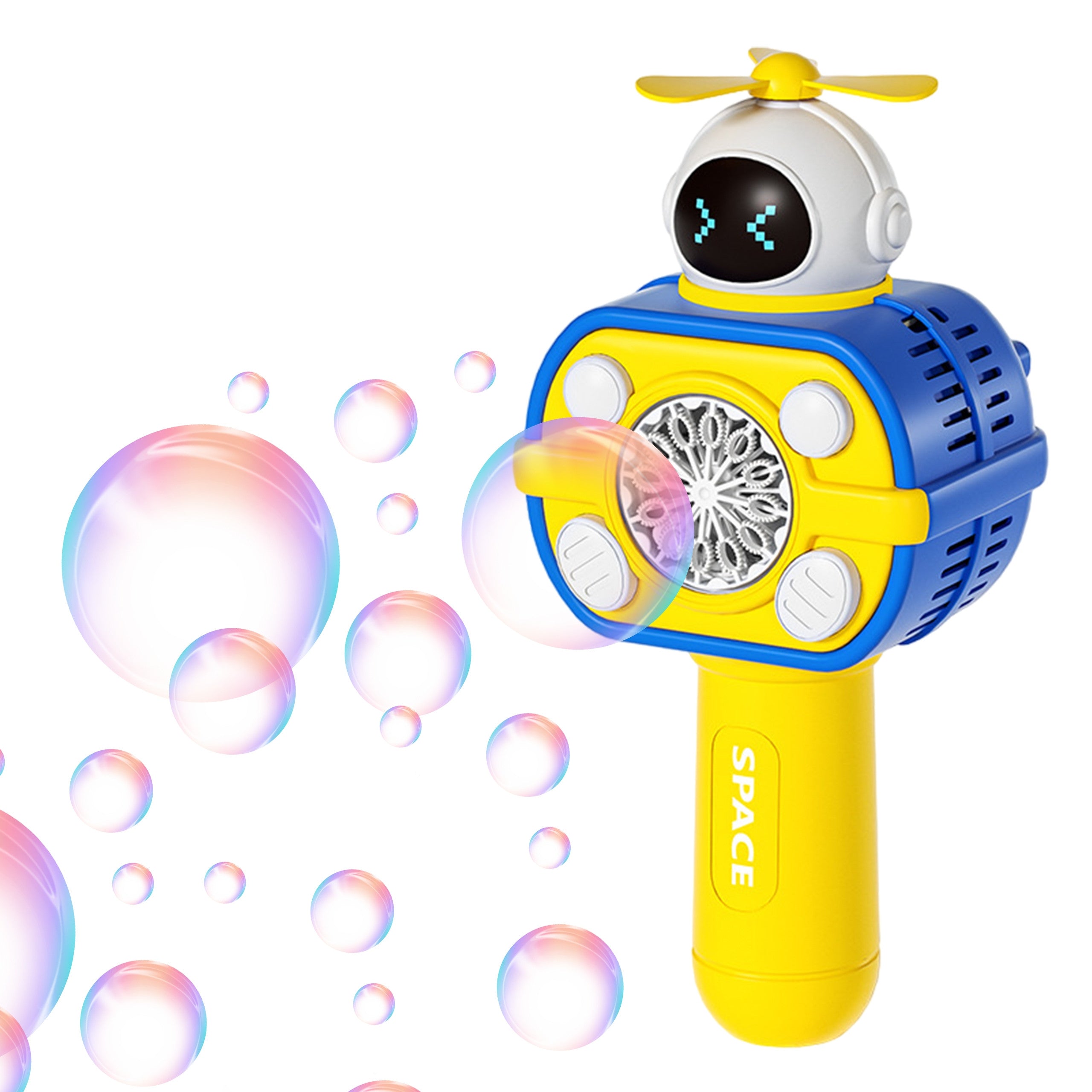 Woopie Astronaut Bubble Machine Yellow