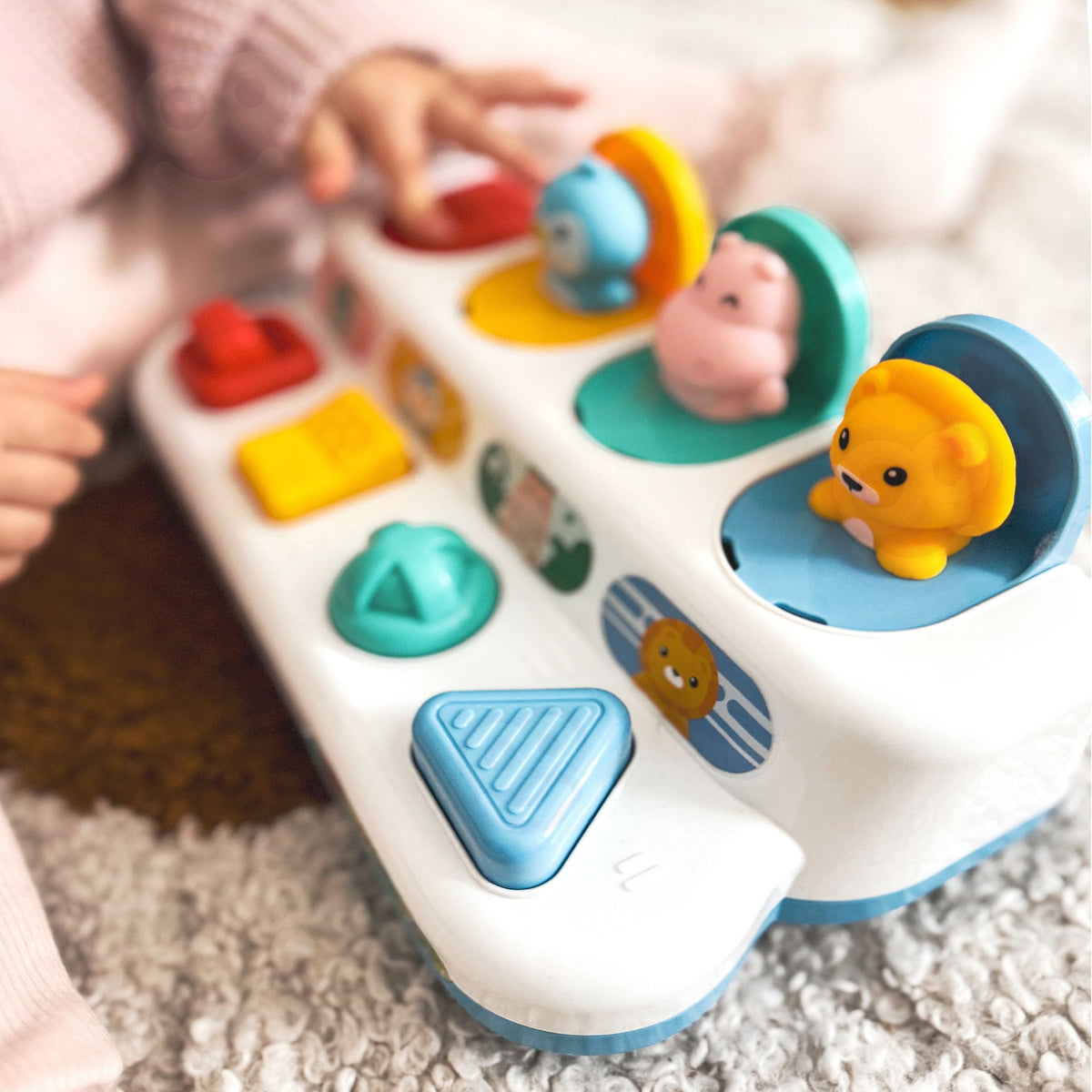 Woopie Baby Brinquedo Educacional Animais Pop-up