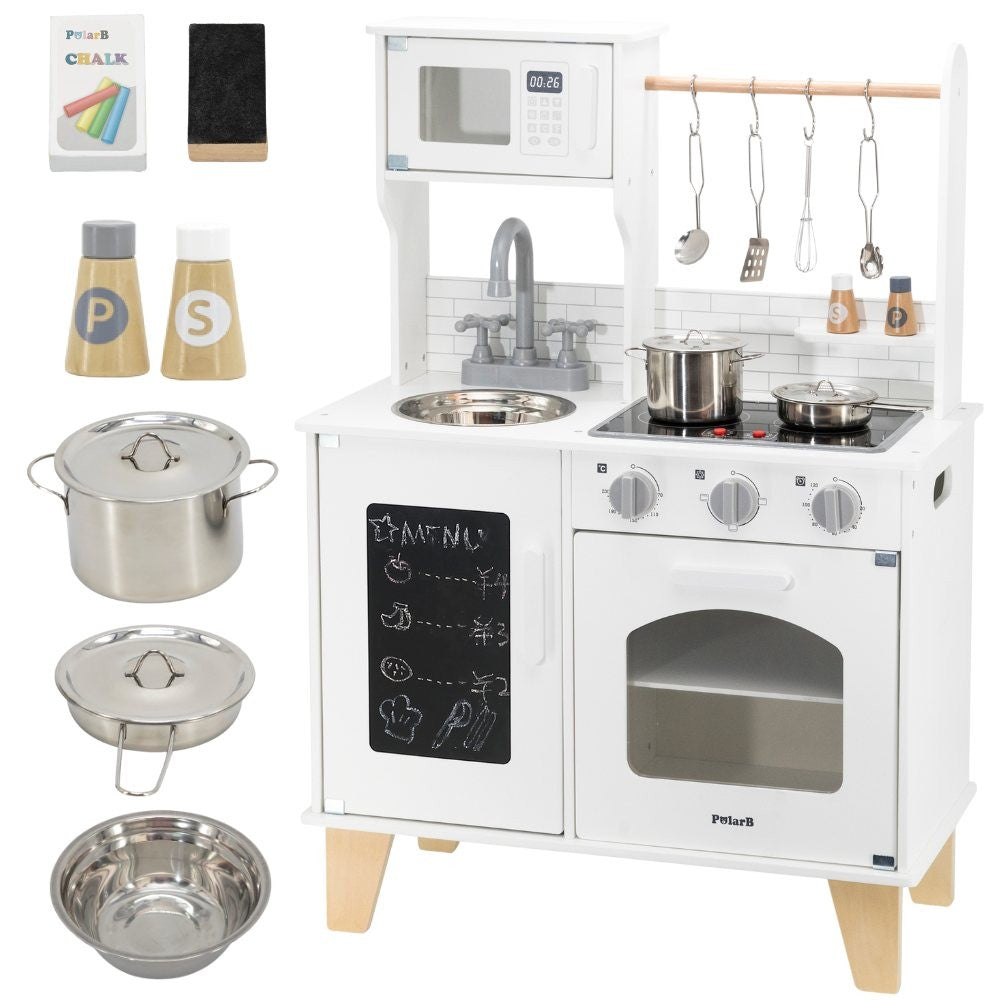 Viga Polarb Wooden Kitchen Light Sound + Accessories