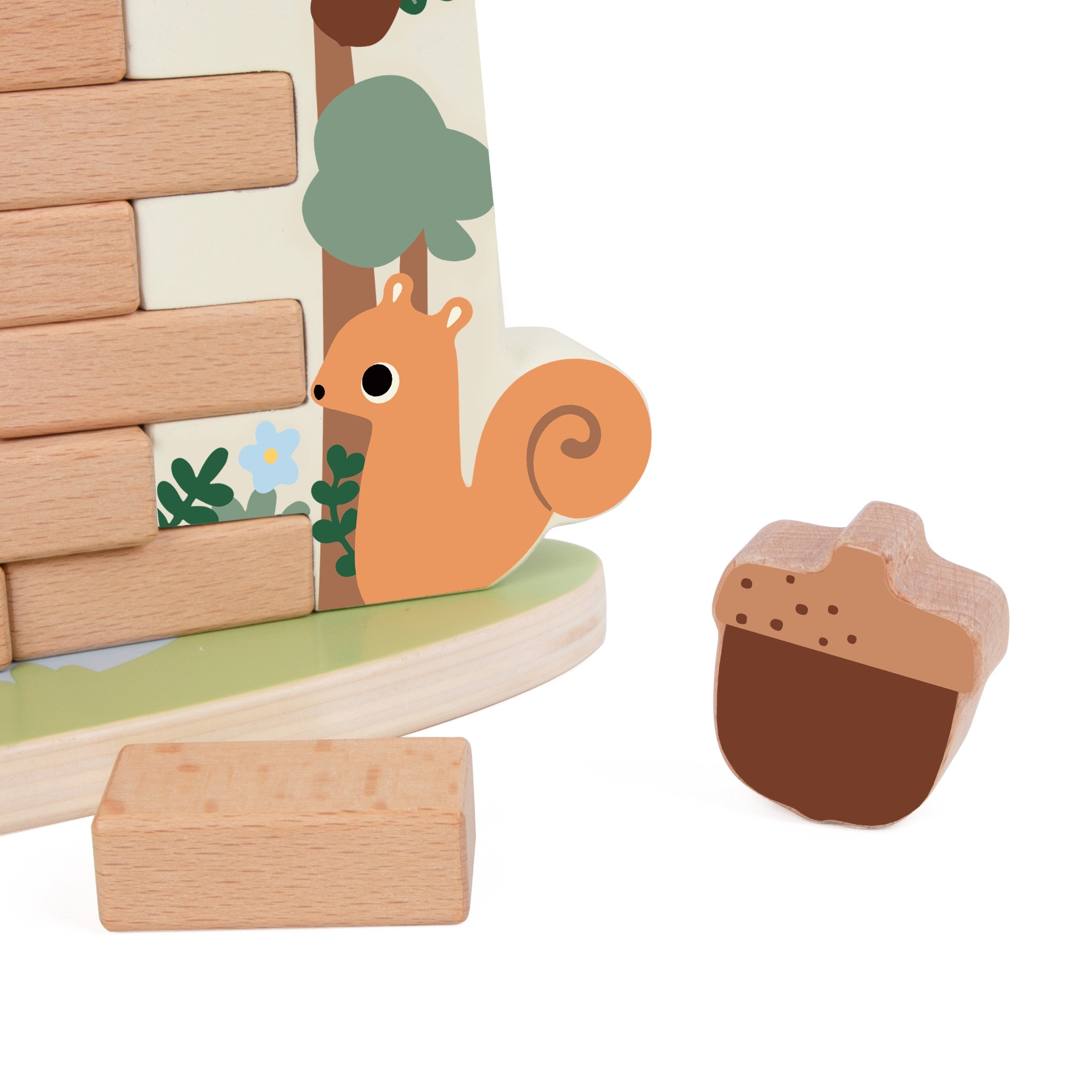 Jeu d'arcade du monde classique Smart Squirrel Falling Acorn