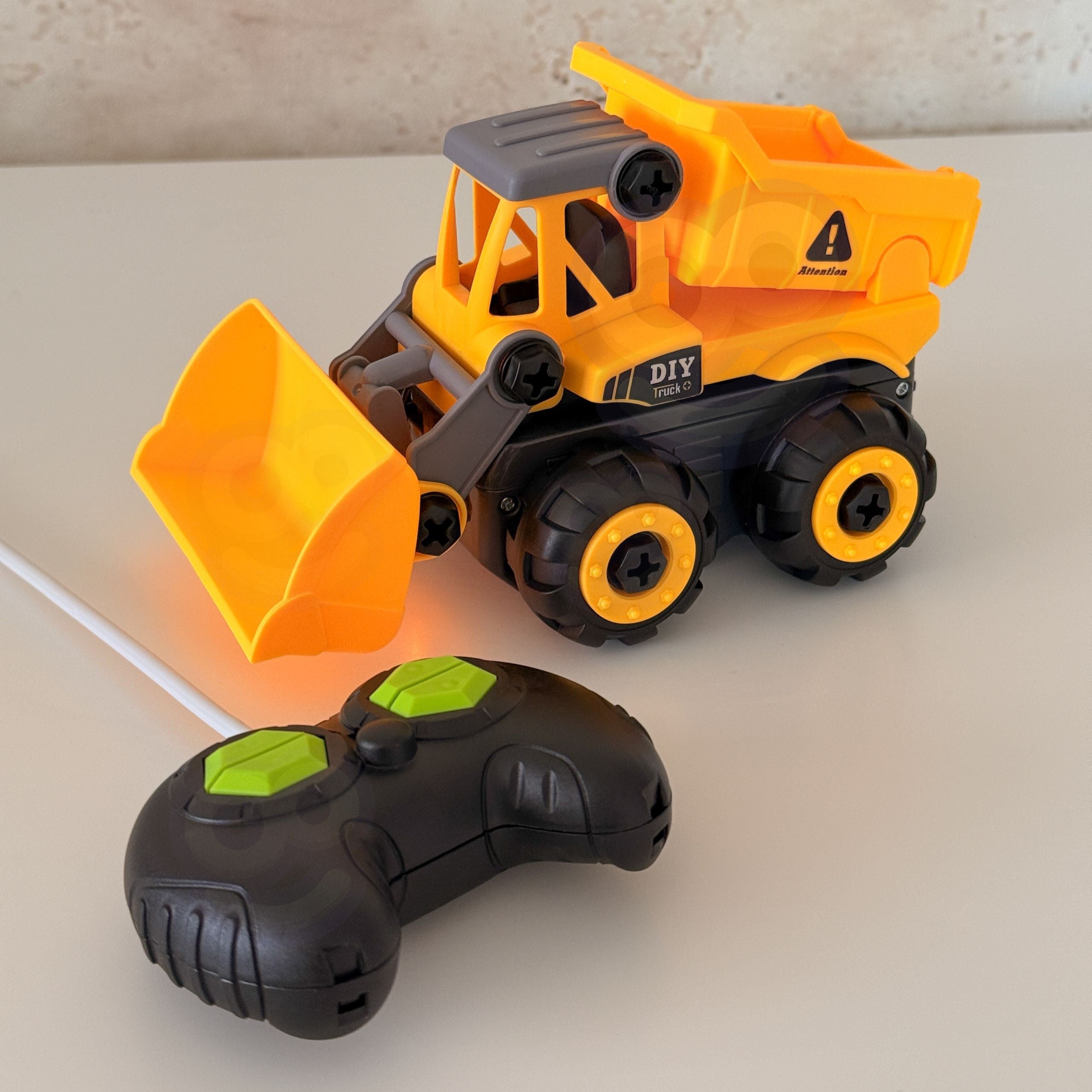 Woopie Remote Controlled Diy Construction Car