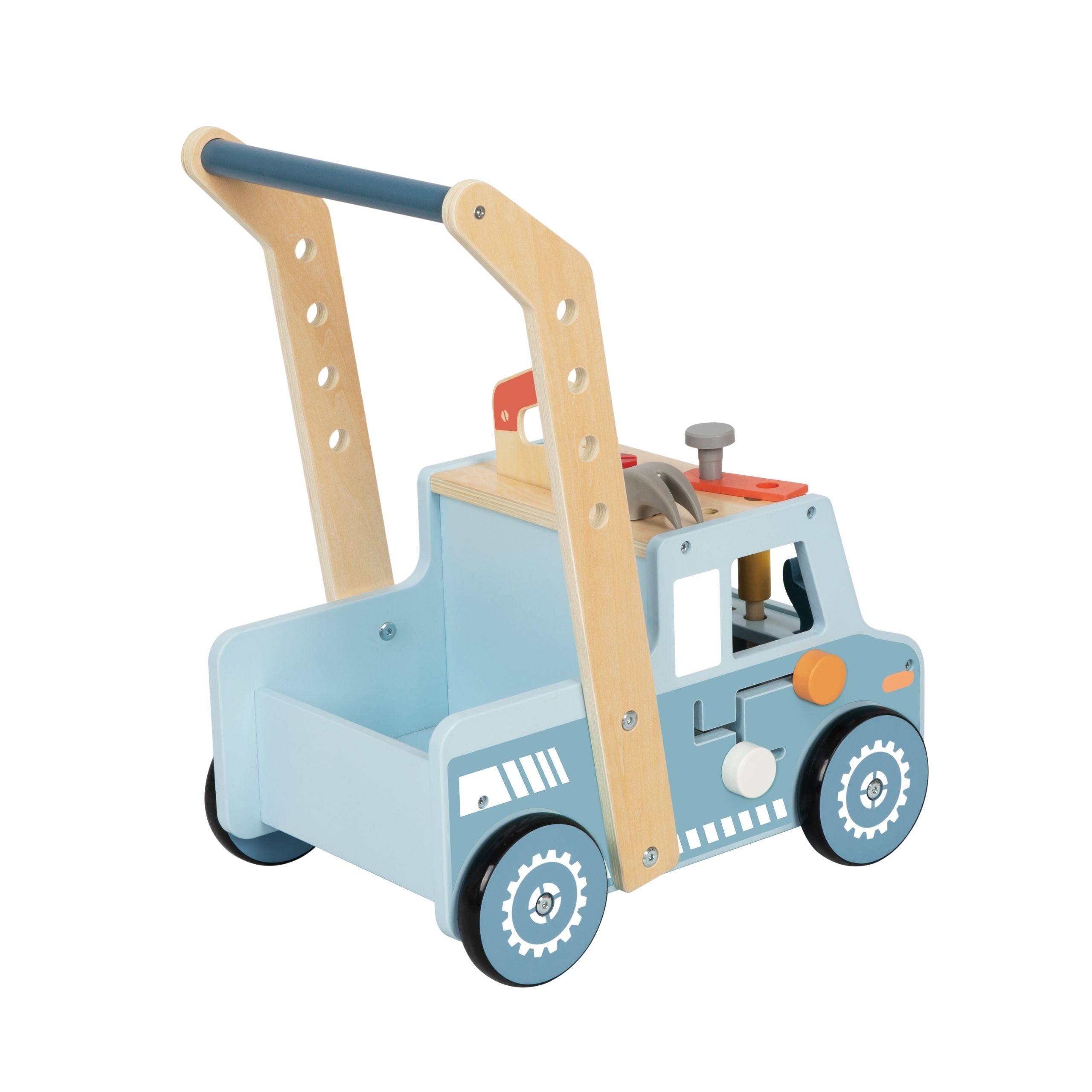 Tooky Toy Walker Car Mini Stem Workshop in legno