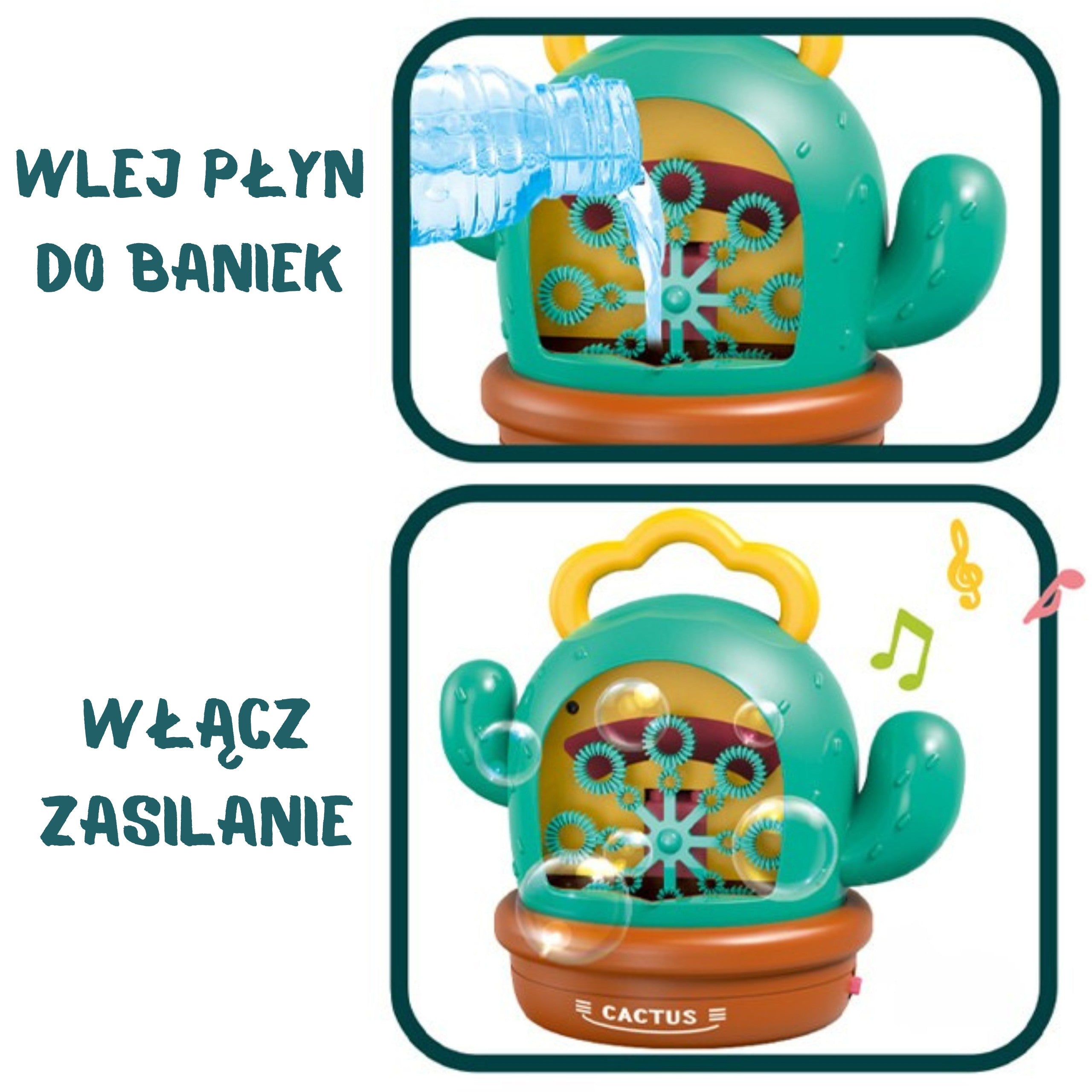 Interaktywna maszyna do baniek mydlanych Woopie