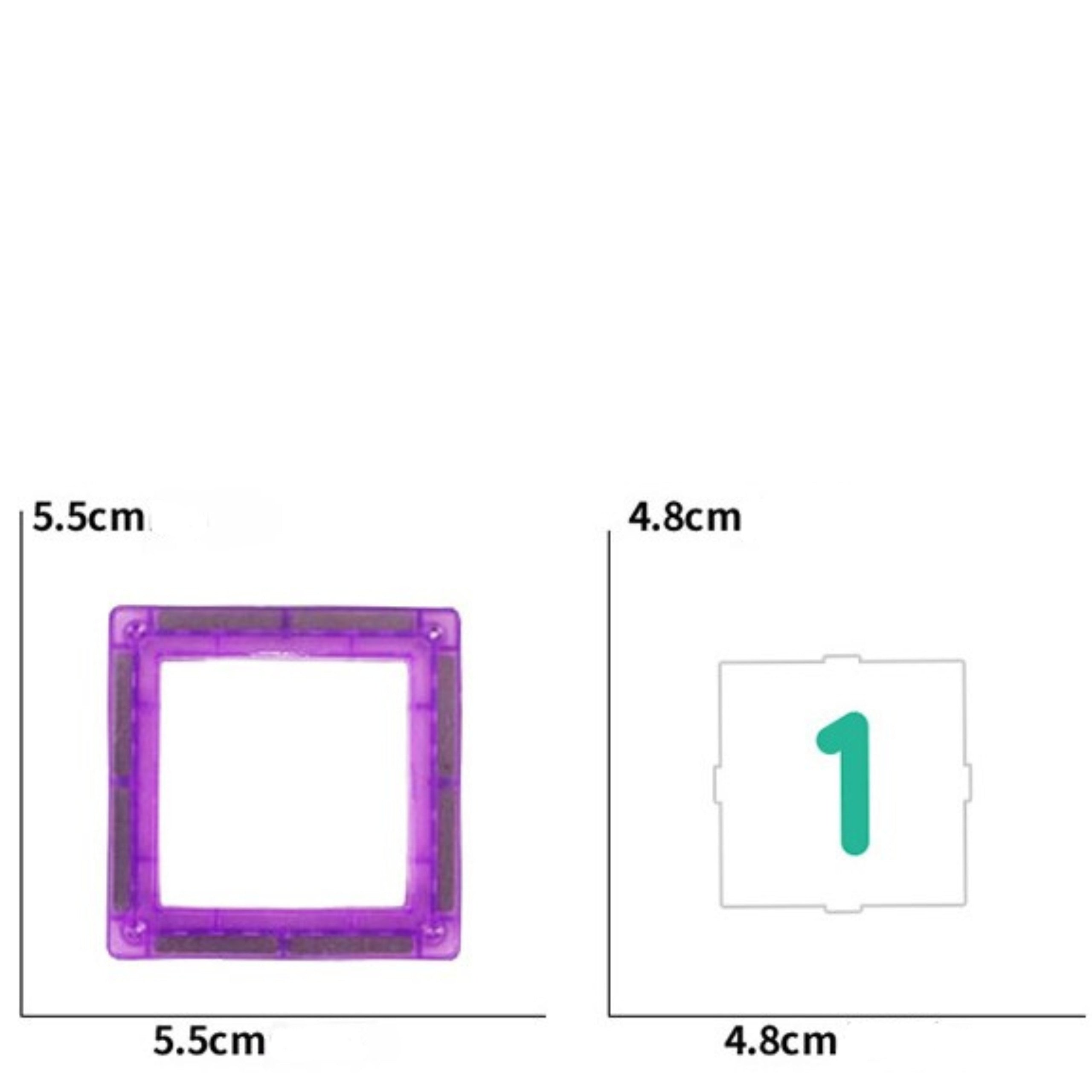 Woopie 3D magnetické bloky učenie čísel 70 kusov