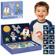 Tooky Toy Магнитен пъзел Космически пъзел