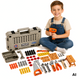 Woopie Tool Set In A Case 78 Pieces For Little Handyman Battery-powered Drill And Light