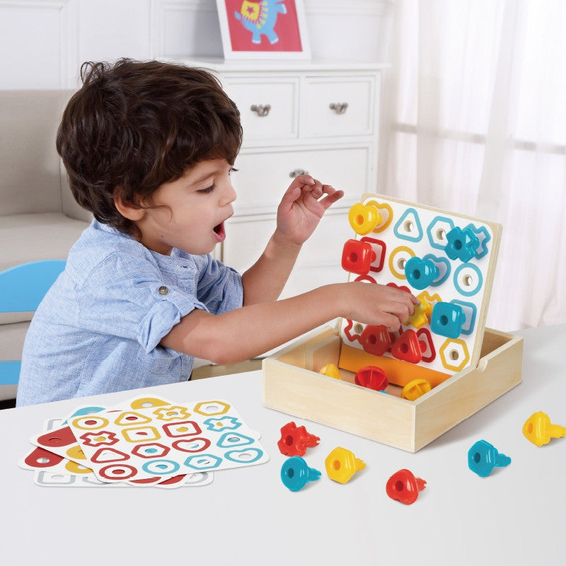 Tooky Toy Box Xxl Montessori Educational 7i1 Sensory Box 19-21 måneder