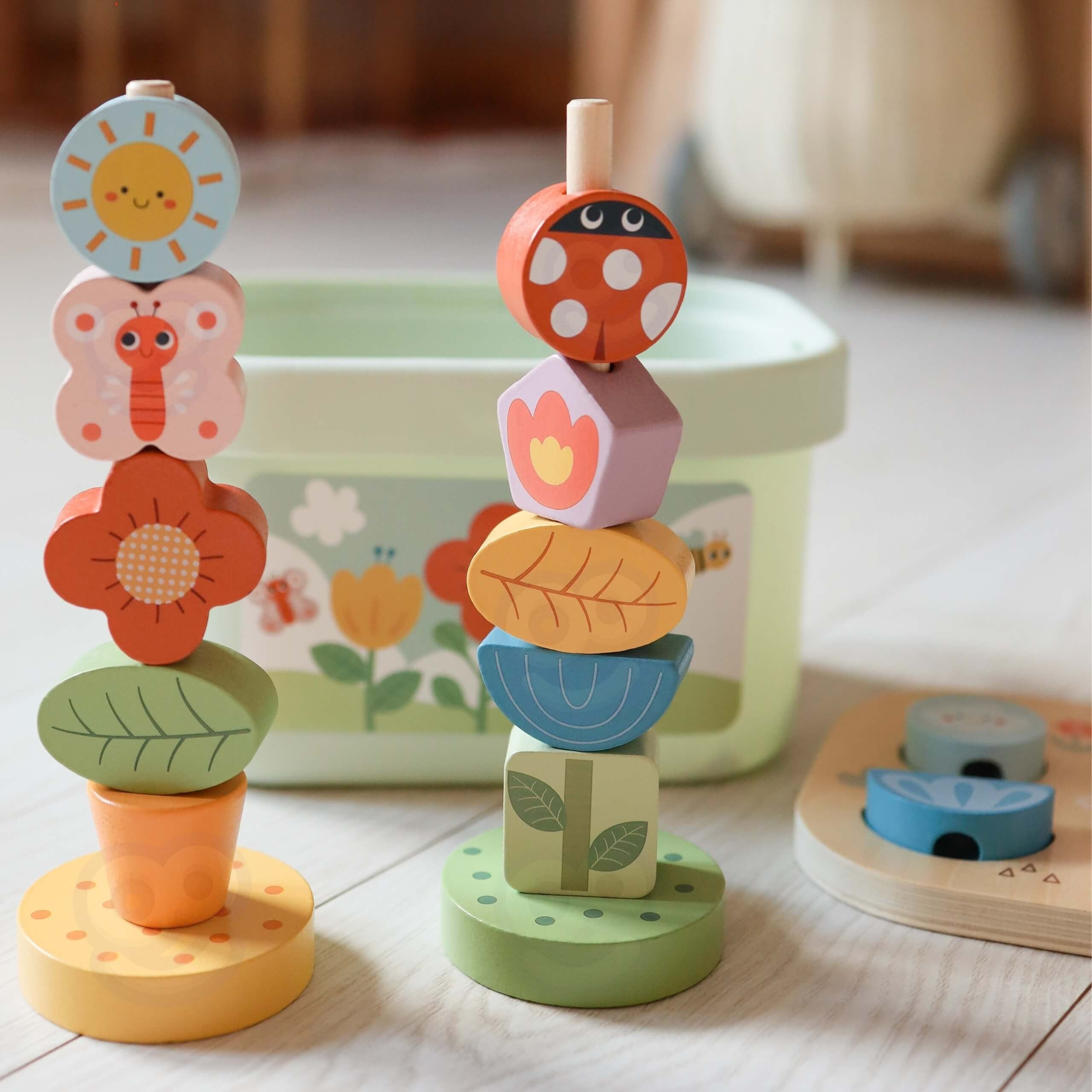 Tooky Toy Educational Box 5-in-1 Magic Garden Montessori