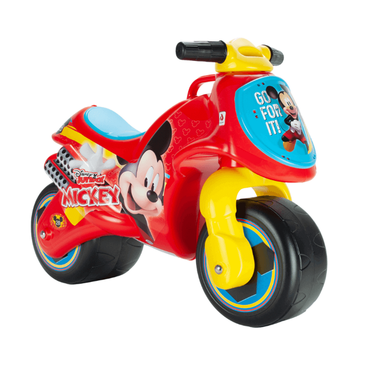 Bicicleta sin pedales motorizada Mickey Mouse Injusa