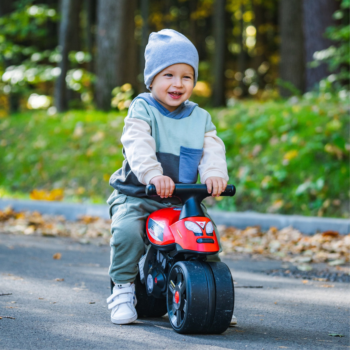 Falk Street Champion loopmotor rood 1-3 jaar