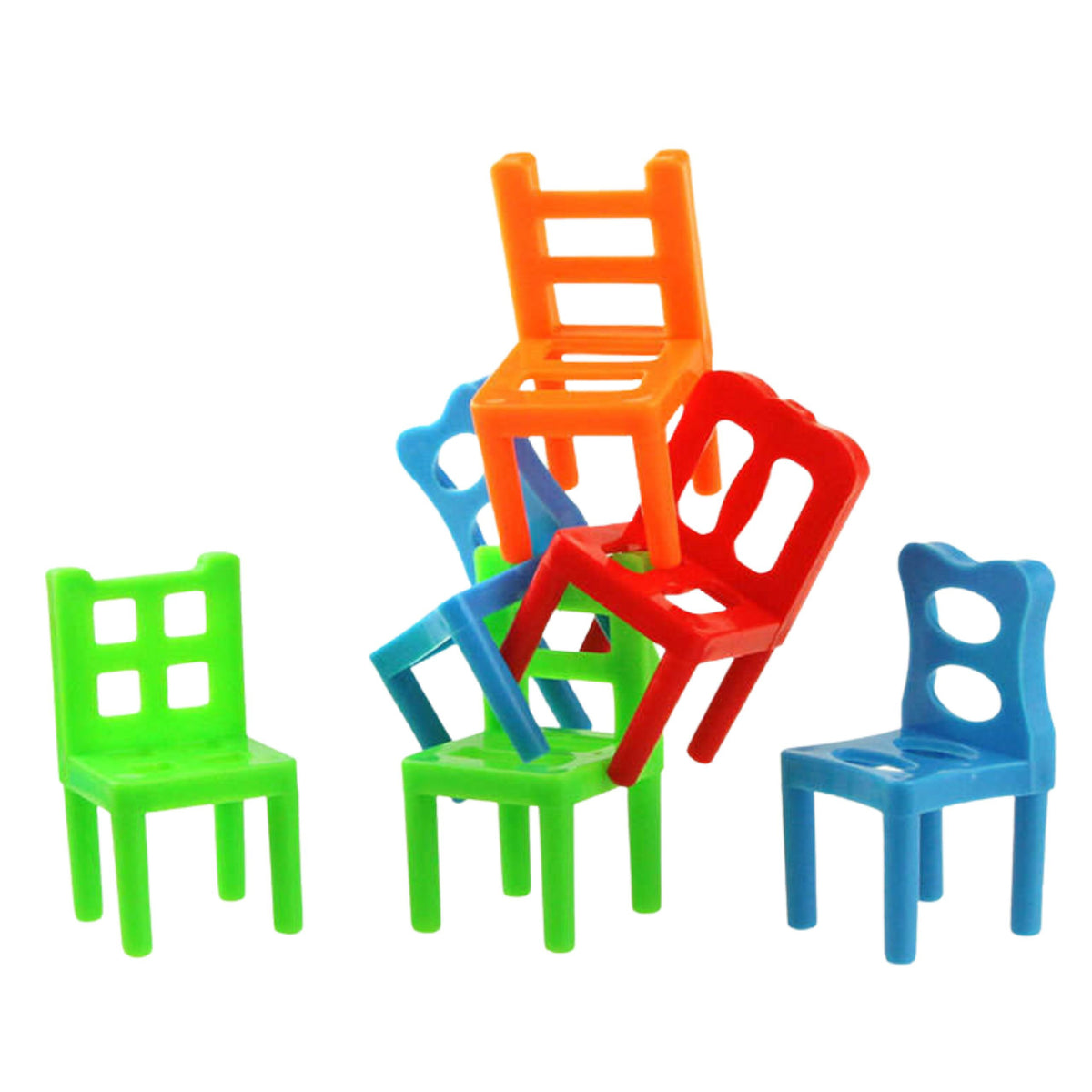 Woopie Balance Chairs Arcade Game Puzzle Stacks3+