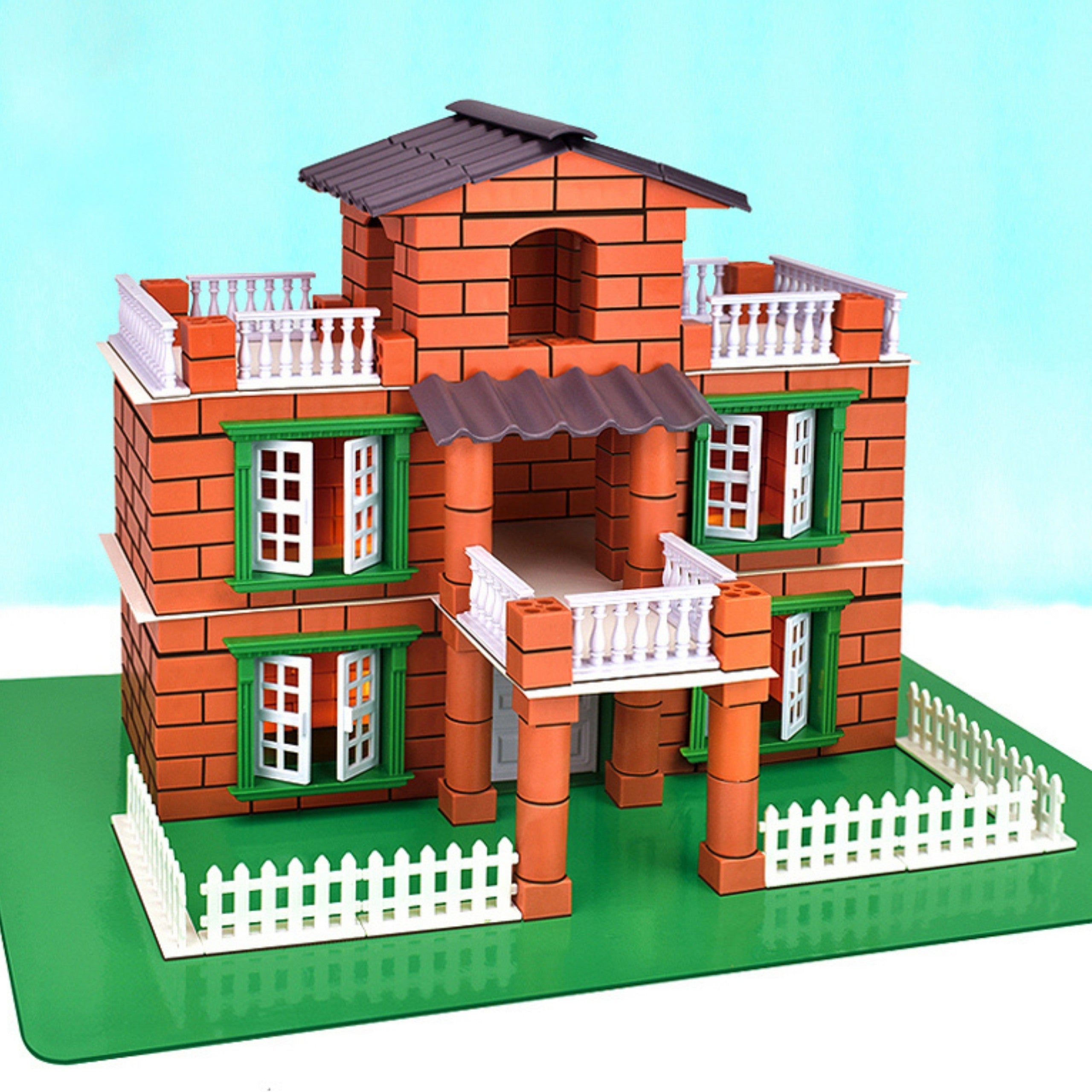 Woopie Brick Building Set - Вила 357 бр.