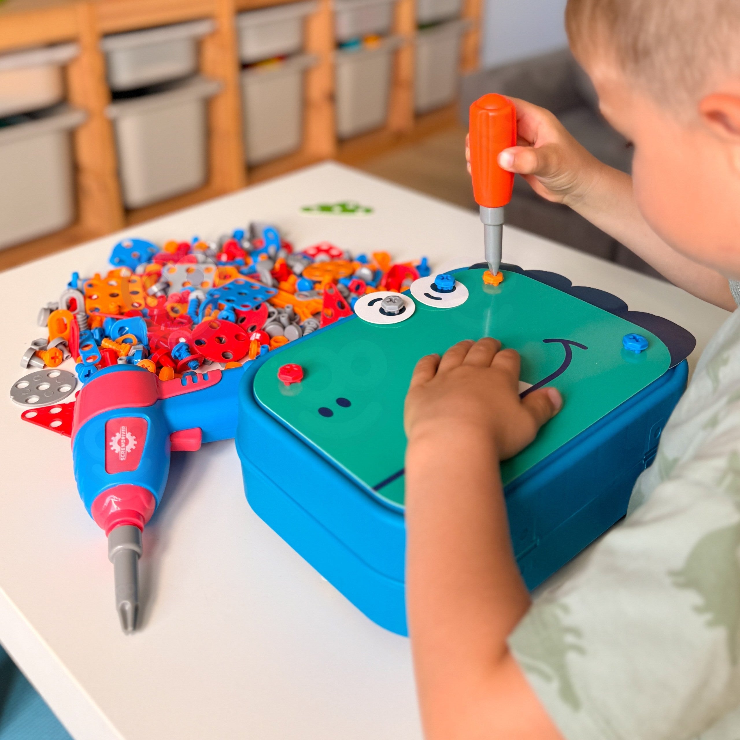 Woopie Diy Set Dinosaur Blocks Screws