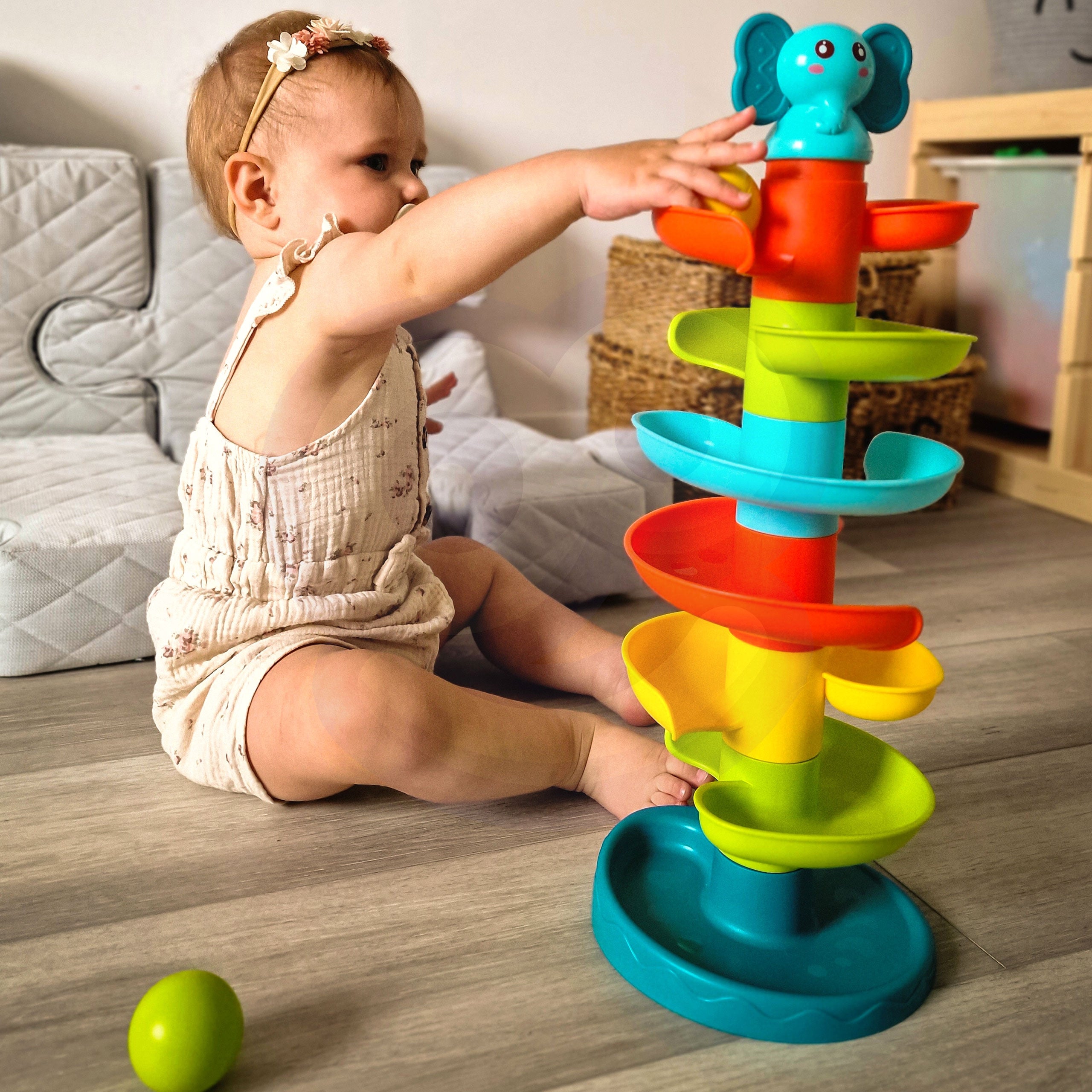 Woopie Baby Ball Track Spiral Комплект + 3 топки