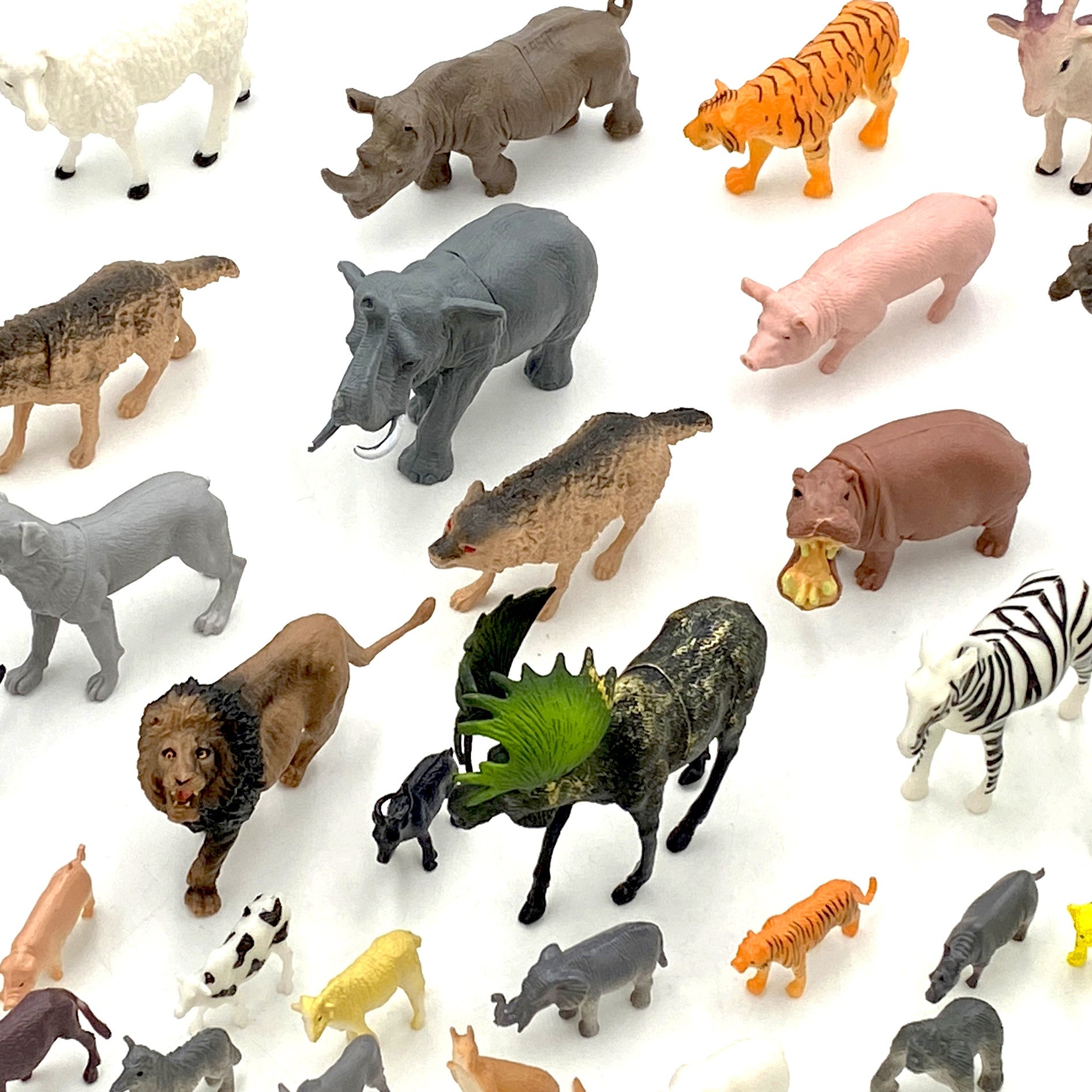 Woopie Set Dierenfiguren Xxl 58 St.