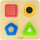Masterkidz Wooden Montessori Material Surface Texture Shape Sorter
