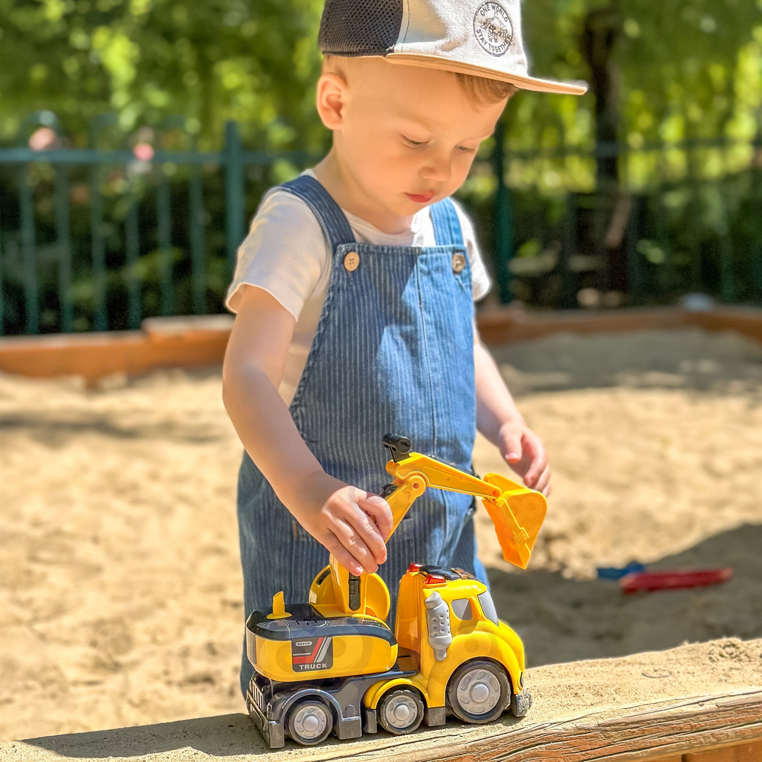 Woopie Excavator City Truck Sound- und Lichteffekte