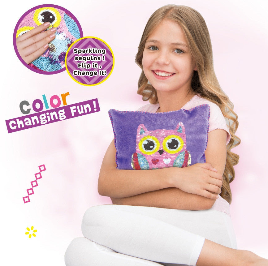 Woopie Art&fun Kreativset Eulenkissen zum Dekorieren