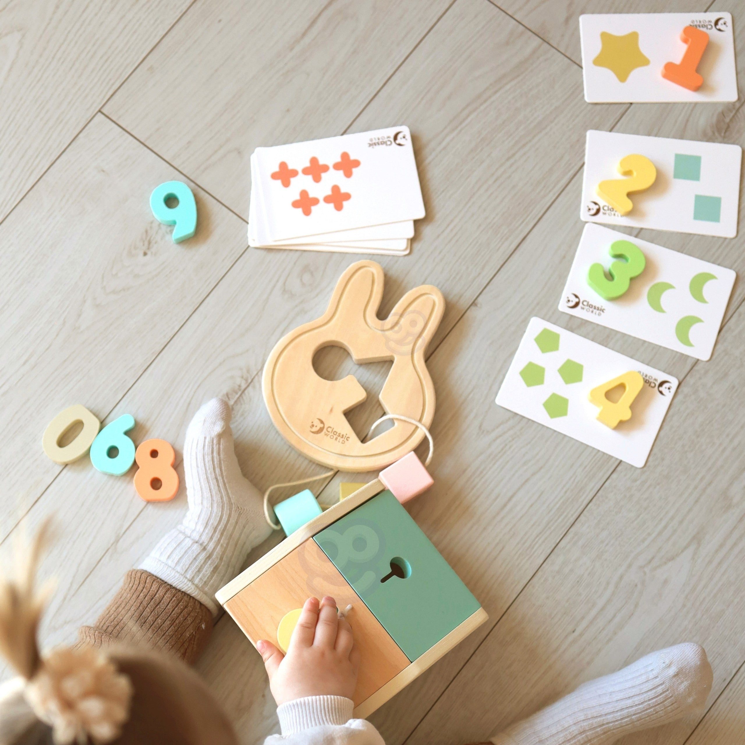 Classic World Pastel Baby Set Box First Learning Toys 25бр.